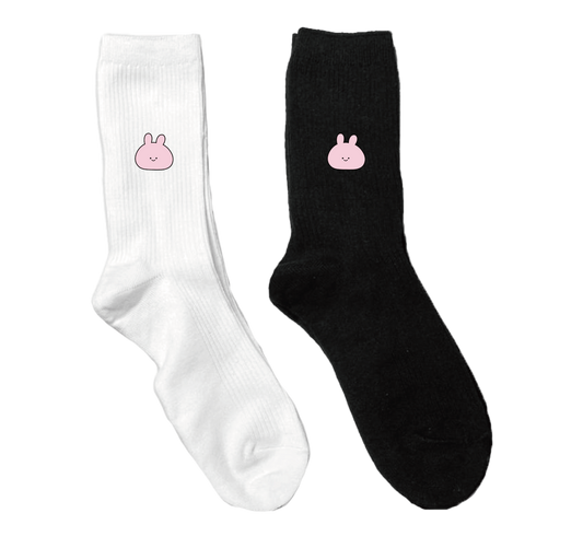 [Asamimi-chan] Asamimi-Einpunkt-Sticksocken (23–25 cm) (ASAMIMI BASIC 2024 JULI) [Versand Ende September]