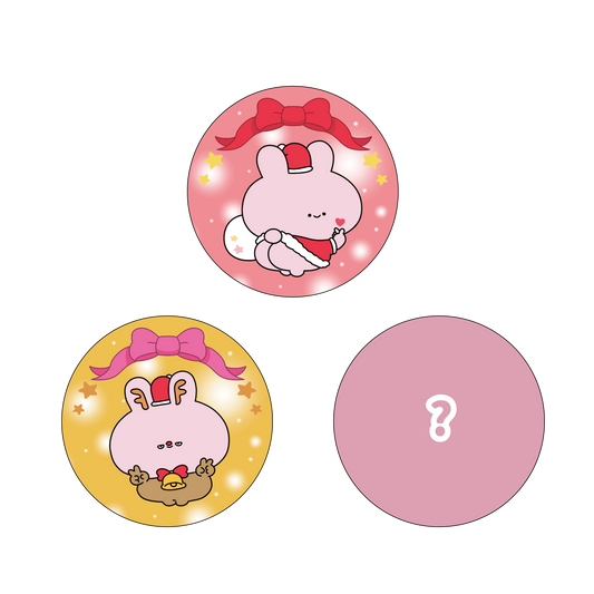[ASAMIMICHAN] Magnet per lattina natalizio casuale con segreto incluso♪ Set completo (tutte le 3 varianti) [Spedizione a metà dicembre]