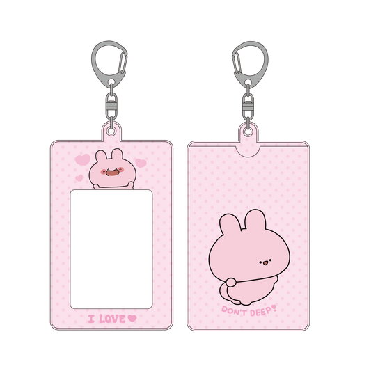 [ASAMIMI-CHAN] Always Together Instant Pictures Holder Keychain [Shipping in mid-February]