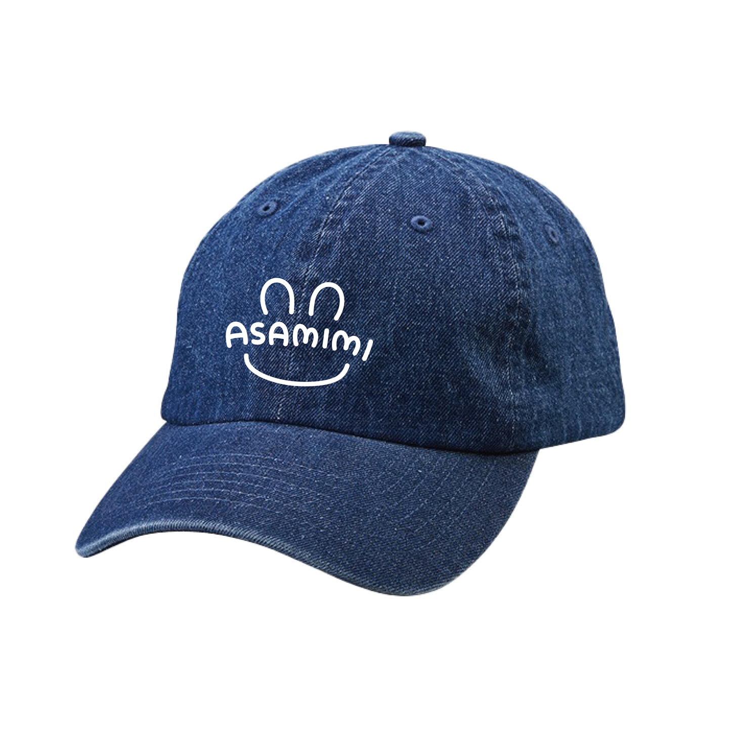 [ASAMIMICHAN] Cappellino in denim ricamato [Spedizione a metà aprile]