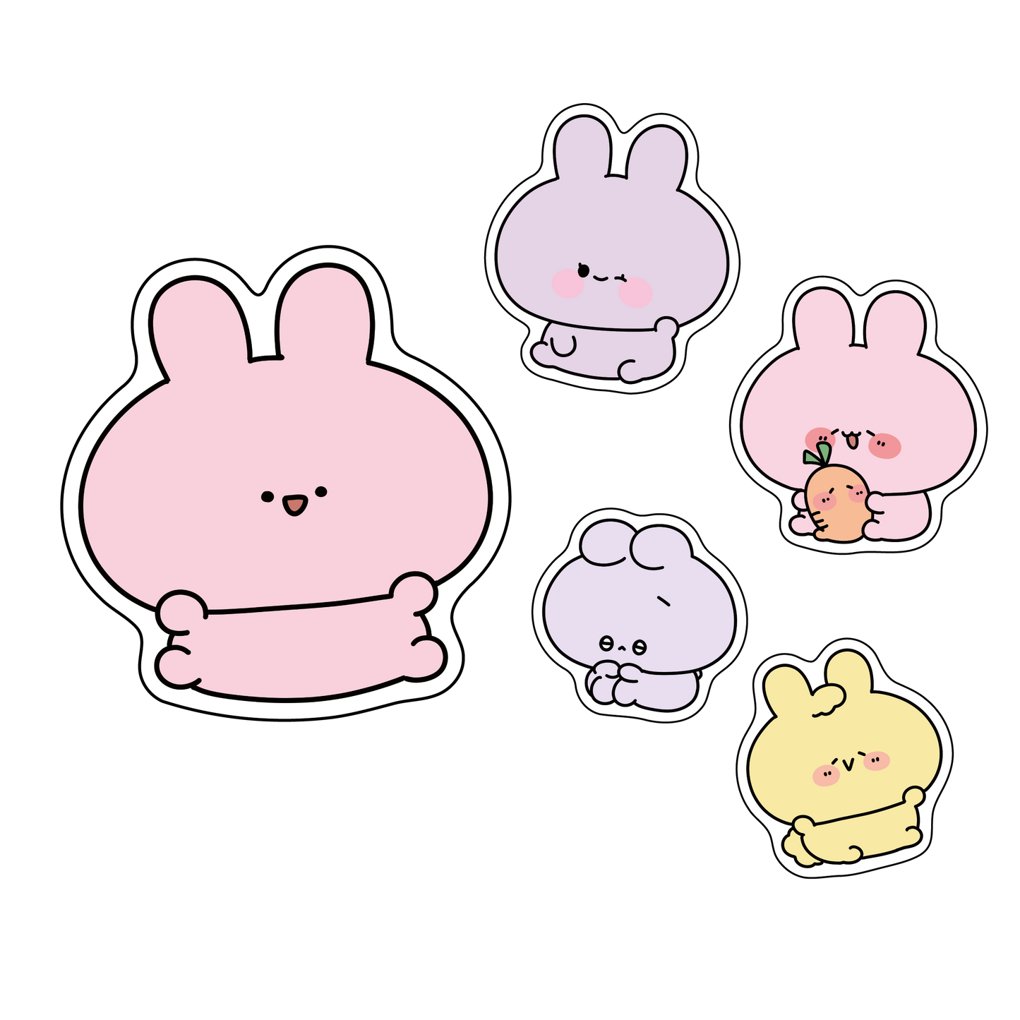 [ASAMIMICHAN] Adesivo celebrativo del nuovo peluche ♡