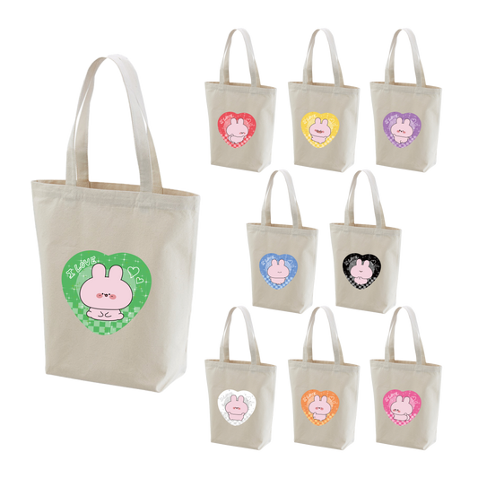 [ASAMIMICHAN] ASAMIMI FAVORITE COLORS♡ Borsa Tote [Spedizione a metà dicembre]