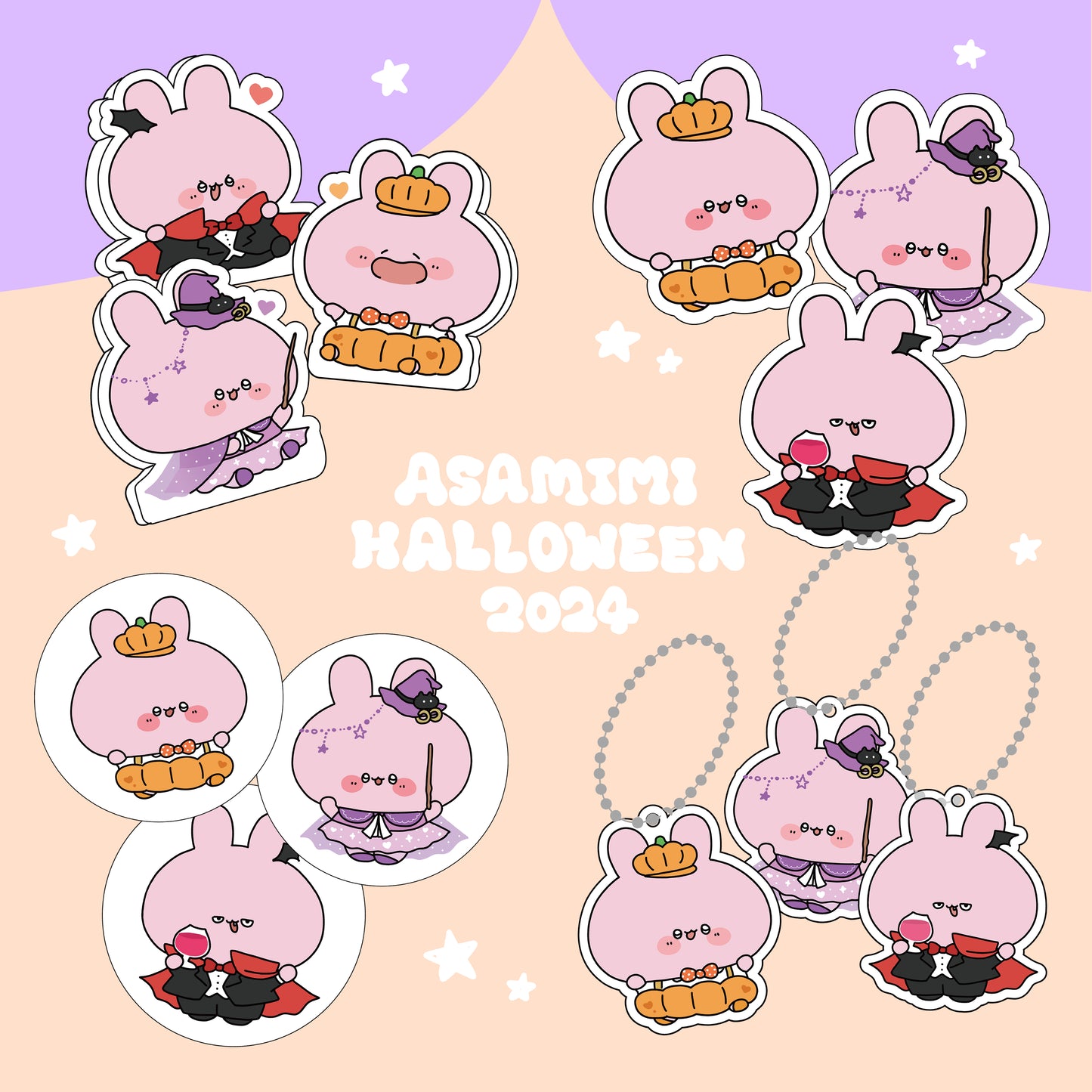 [ASAMIMI-CHAN] Contiene tutti gli articoli di Halloween ♡ Set speciale [Spedito a metà ottobre]