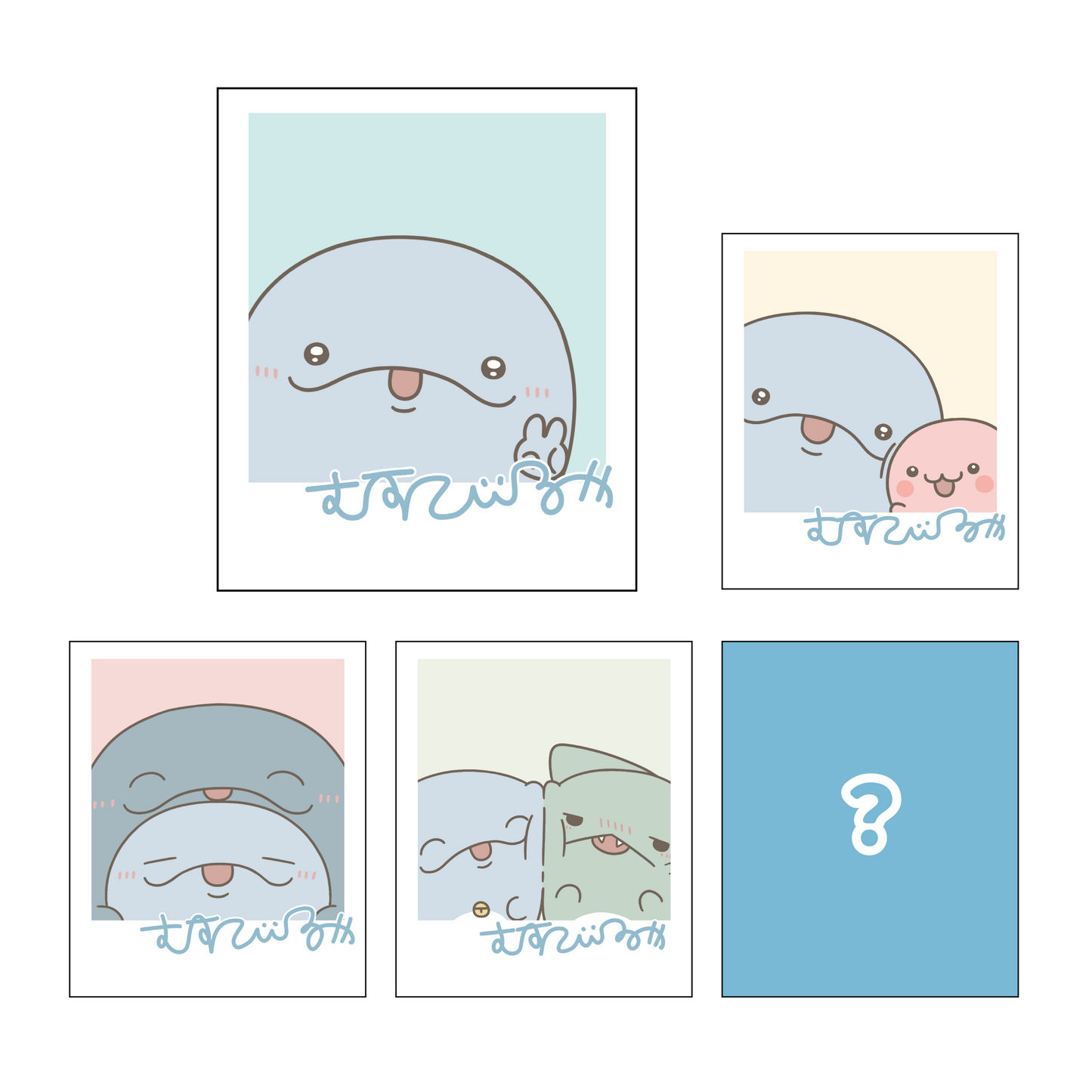 [OYAKOIRUKA] Secret included ♪ Random Sticker (5 types total) [Spedizione a metà novembre]