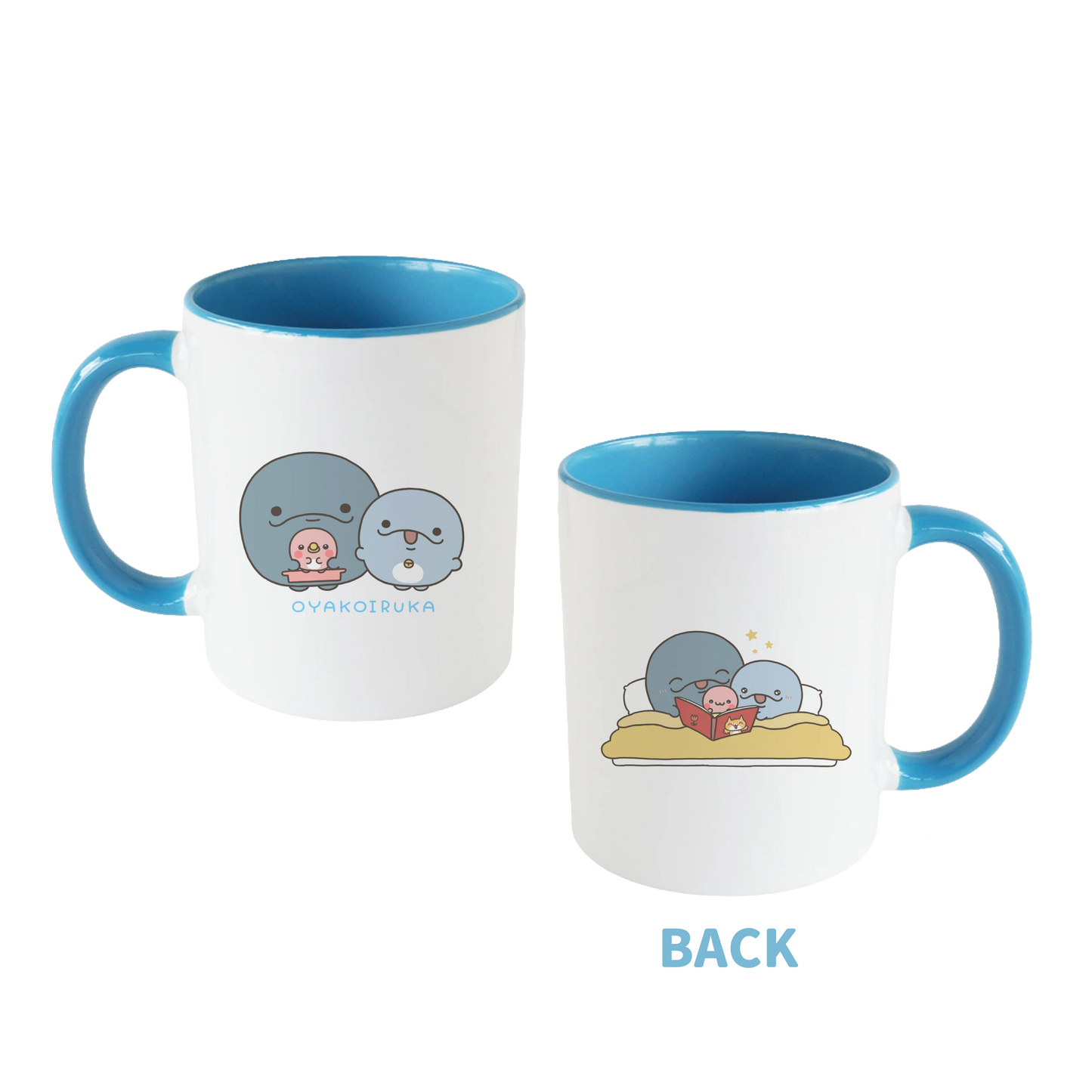 [OYAKOIRUKA] 雙色馬克杯 [6月下旬出貨]