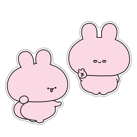 【あさみみちゃん】超特大ステッカー【2月中旬発送】