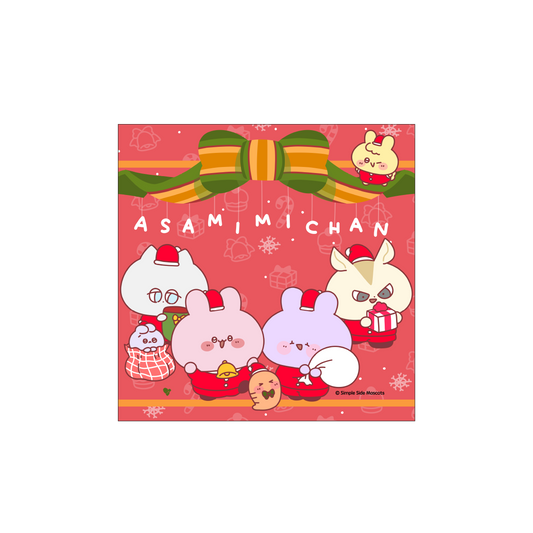 [ASAMIMICHAN] Christmas Tile Coaster [Shipping in late-November]