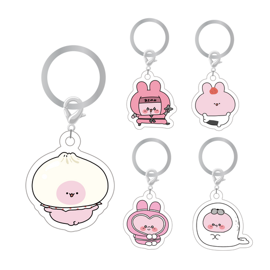 【あさみみちゃん】ランダムめじるしアクリルチャーム（全5種）【6月下旬発送】