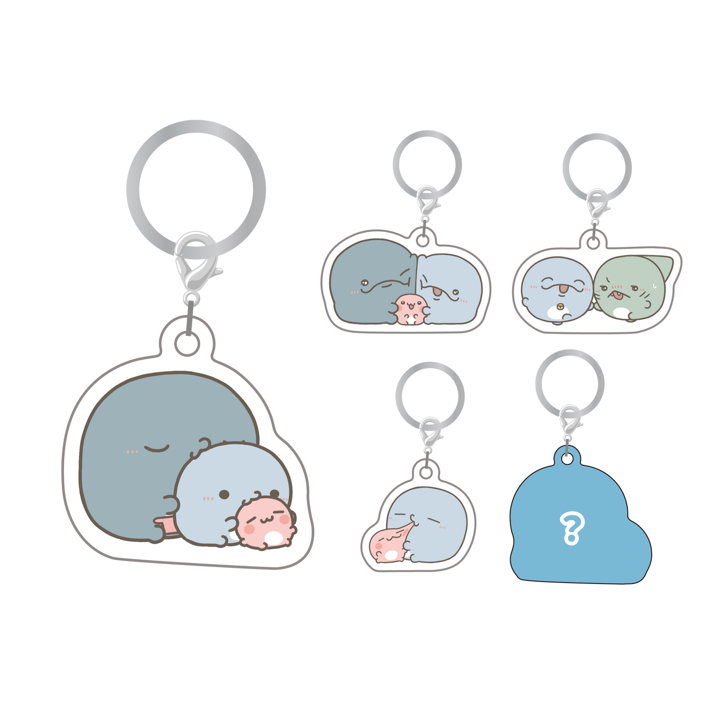 [OYAKOIRUKA] mit Secret♪ Random Marker-Acryl-Charm (insgesamt 5 Varianten) [Versand Ende August]