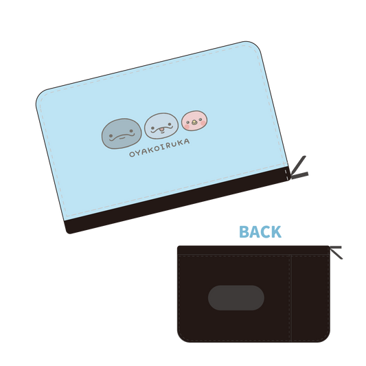 【親子イルカ】コイン＆カードケース【10月下旬発送】
