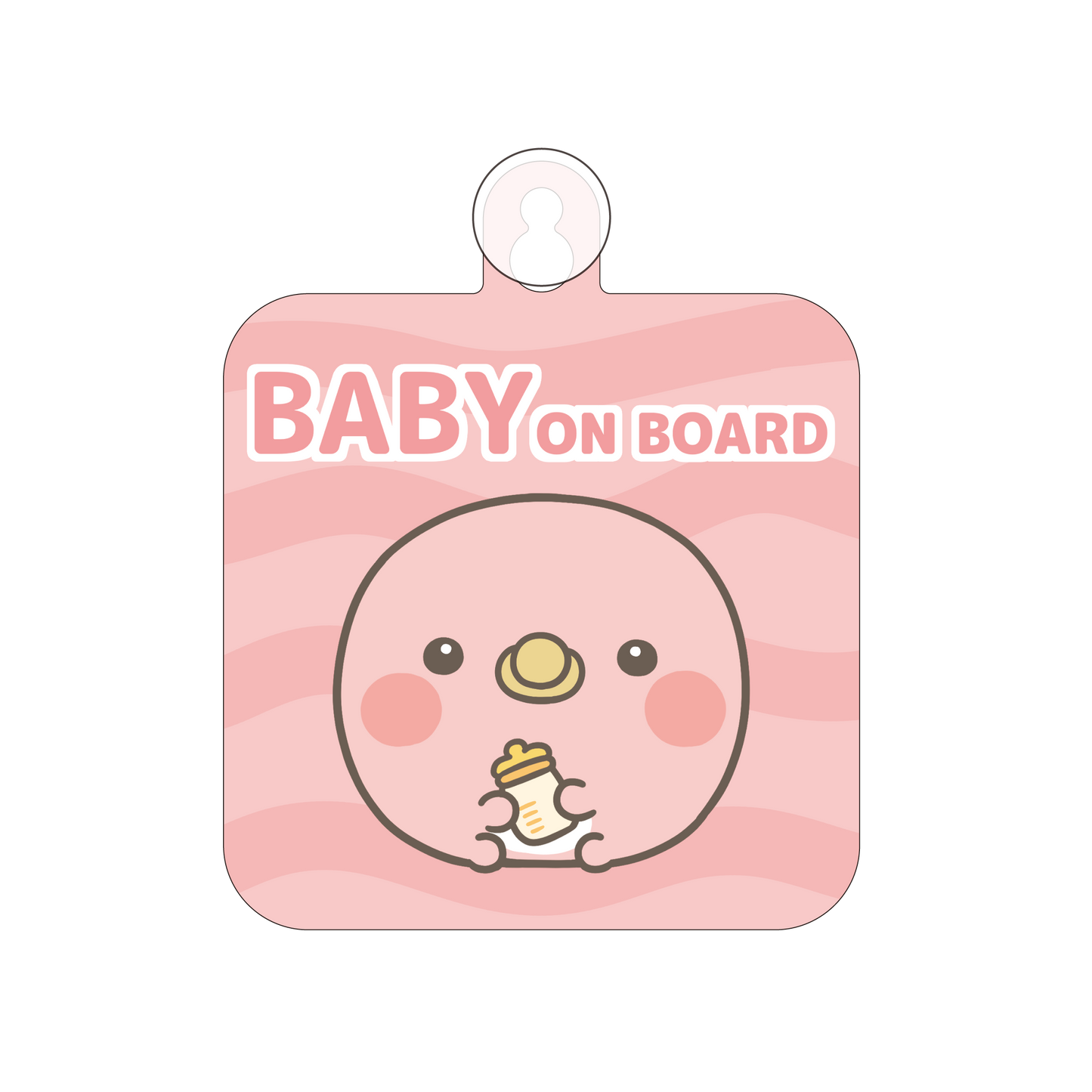 【親子イルカ】"BABY ON BOARD"カーサイン【9月下旬発送】