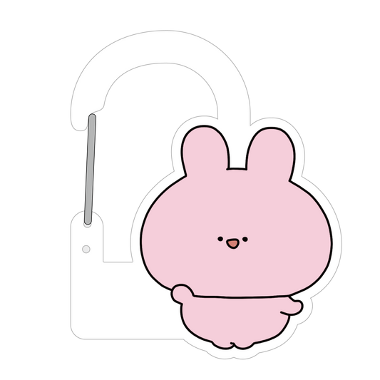 [ASAMIMI-CHAN] BASIC Acrylic Carabiner [Shipping in mid-February]