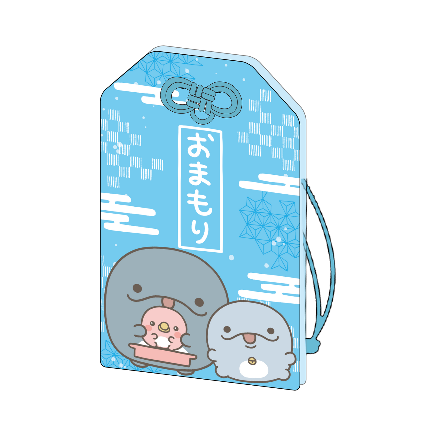 【親子イルカ】おまもりアクキー【1月下旬発送】