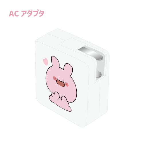 【あさみみちゃん】ACアダプタ（USB＋Type-C）（あさみみBASIC JULY）