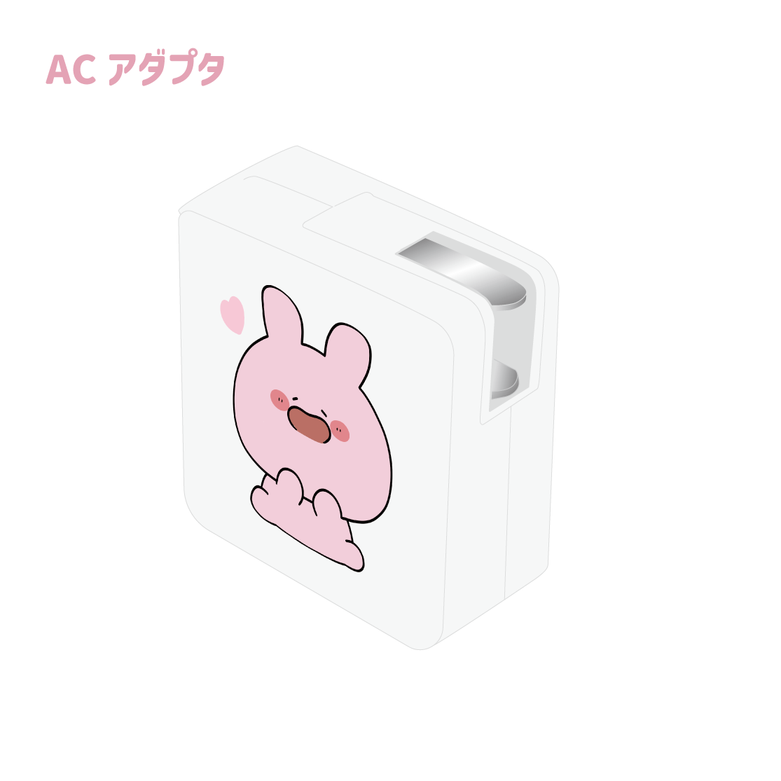 [Asamimi-chan] Adaptateur secteur (USB + Type-C) (Asamimi BASIC JULY)