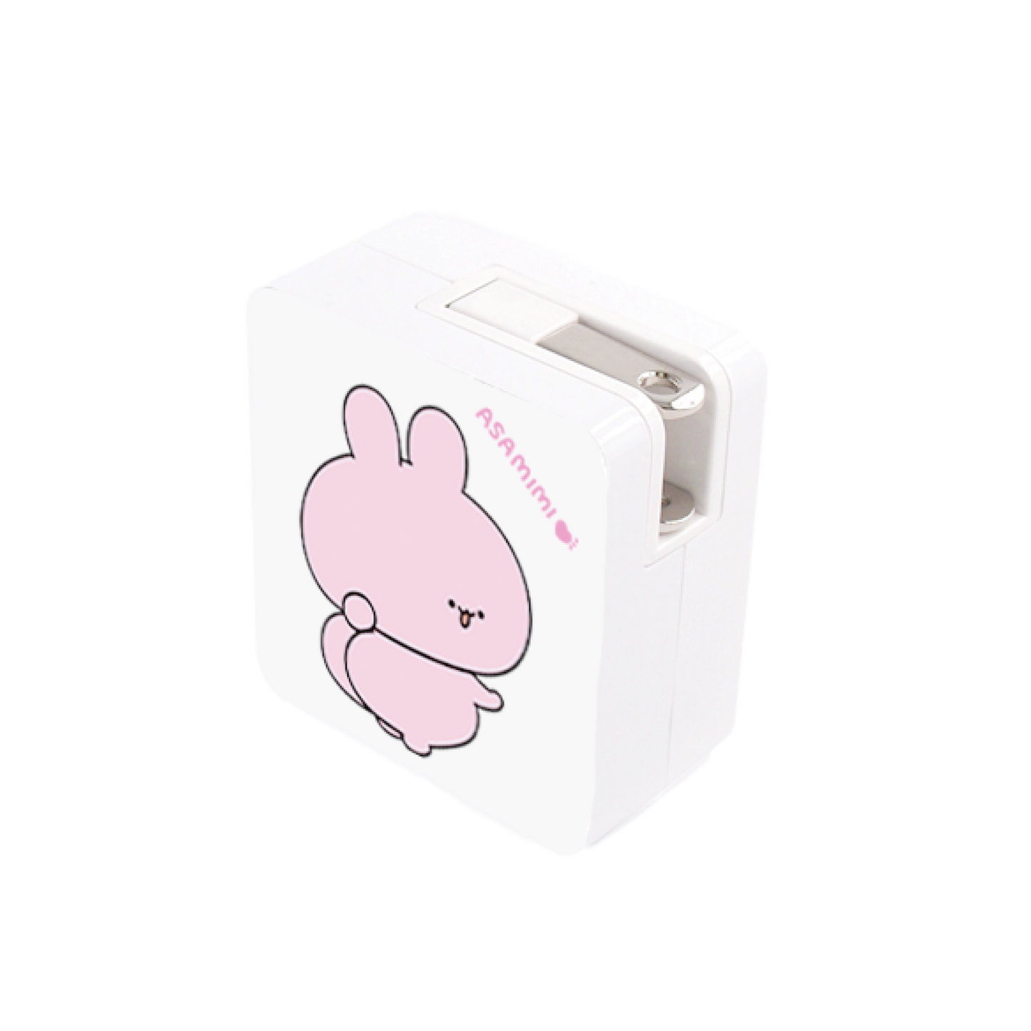 【あさみみちゃん】ACアダプタ（USB＋Type-C）【2月中旬発送】