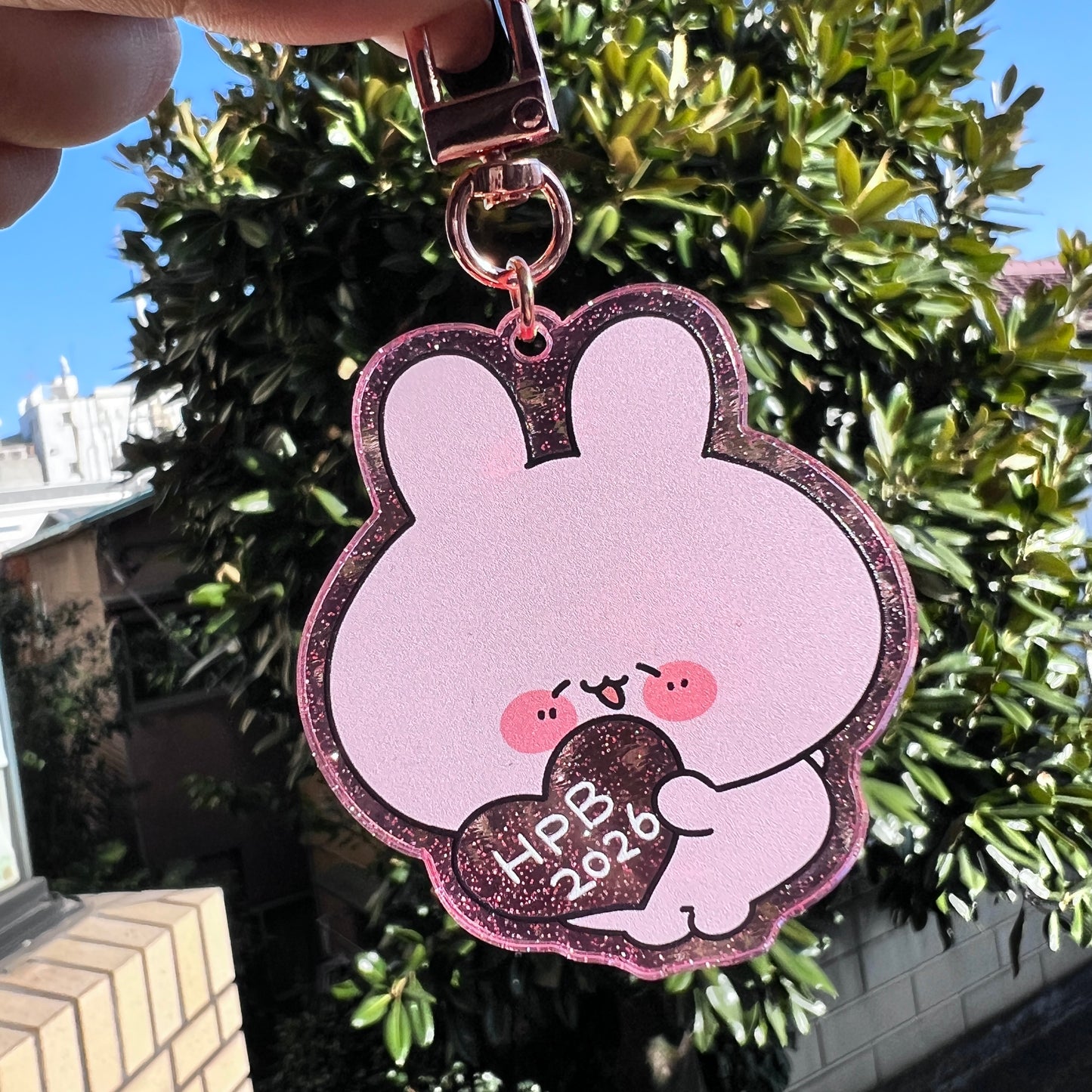 [ASAMIMICHAN] Compleanno di ASAMIMICHAN ♡ Portachiavi in acrilico scintillante