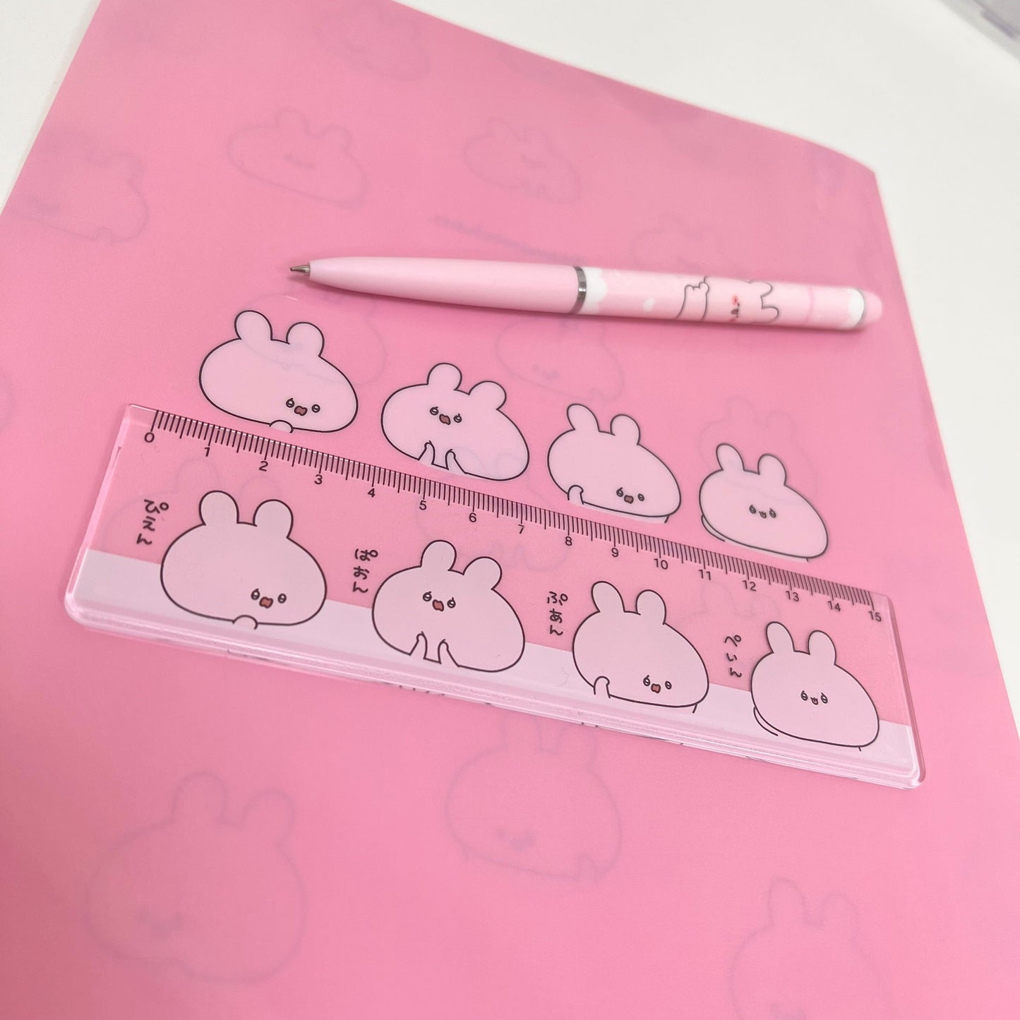 [Asamimi-chan] Viele rosa Kugelschreiber (ASAMIMI BASIC 2023 September) [Versand Mitte November]