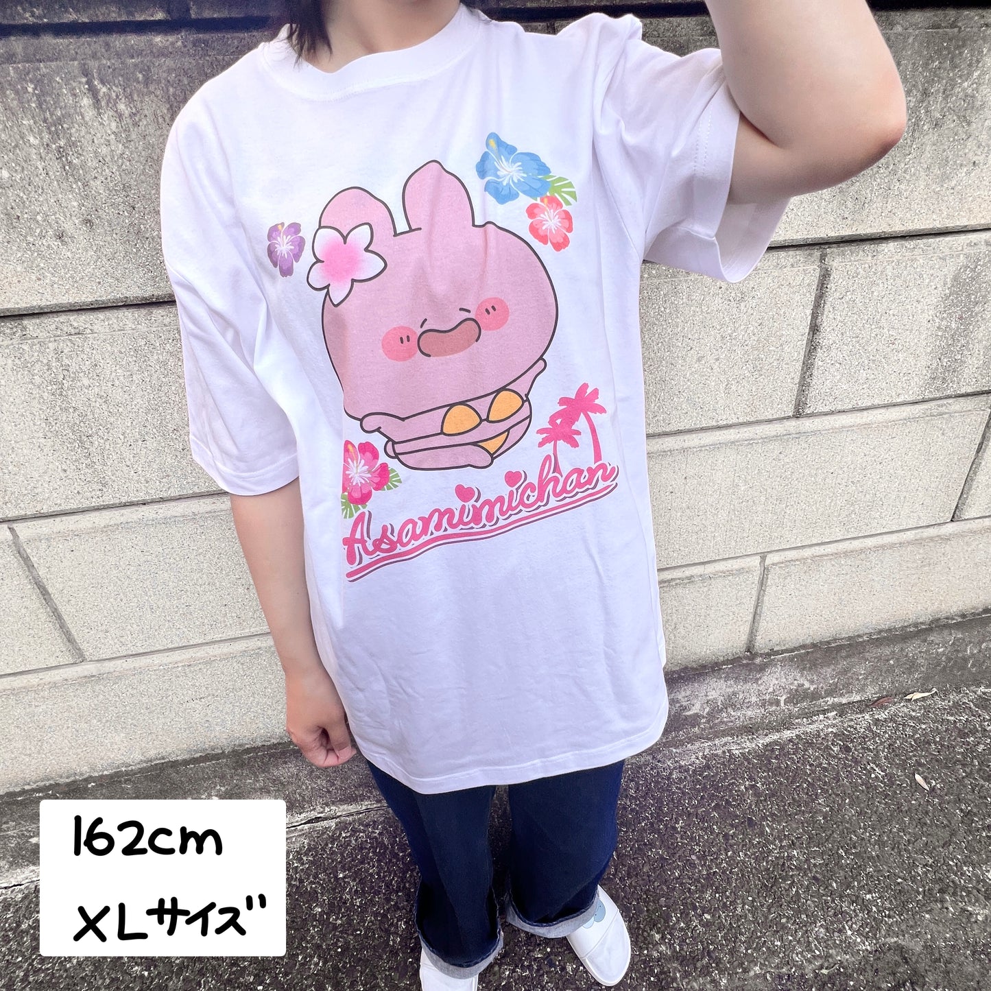 【あさみみちゃん】サマーあさみみTシャツ（特典ステッカー付き）【7月下旬発送】