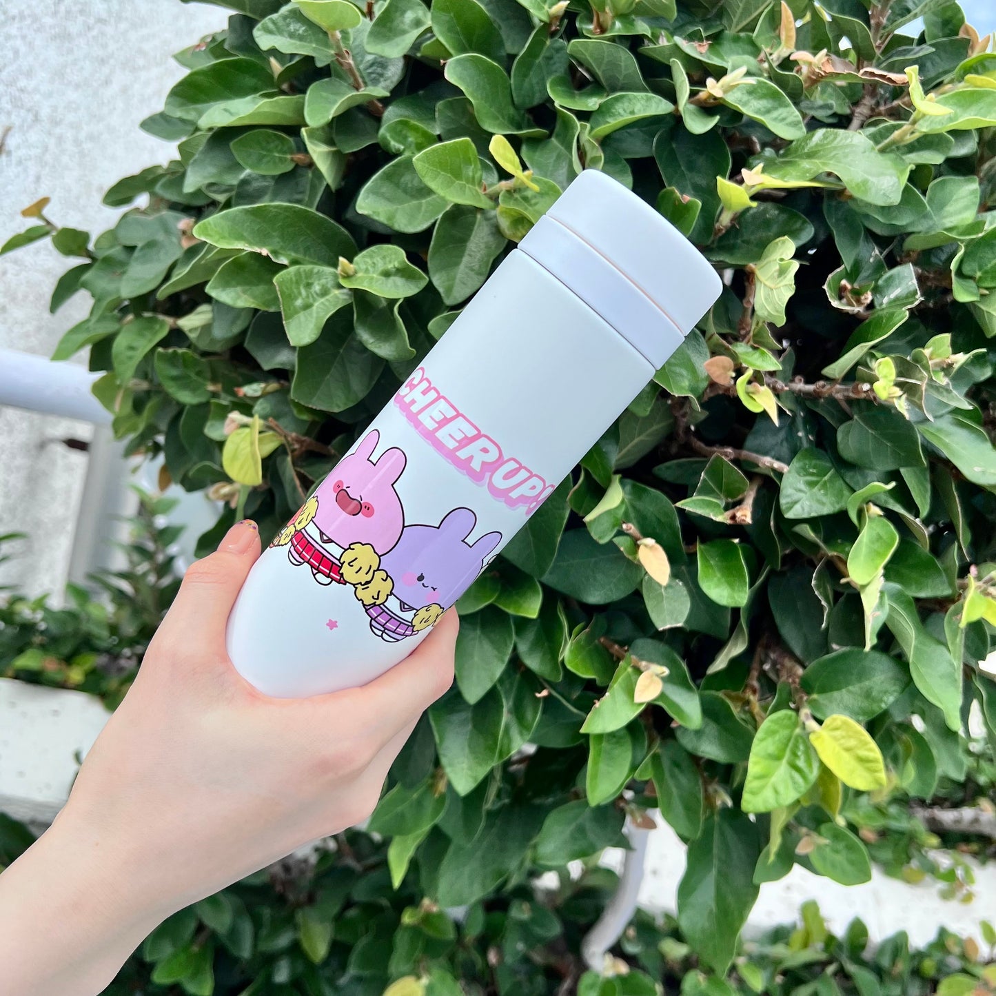 【あさみみちゃん】みんなで応援スリムサーモステンレスボトル(CHEER UP!シリーズ)（300ml）【9月下旬発送】