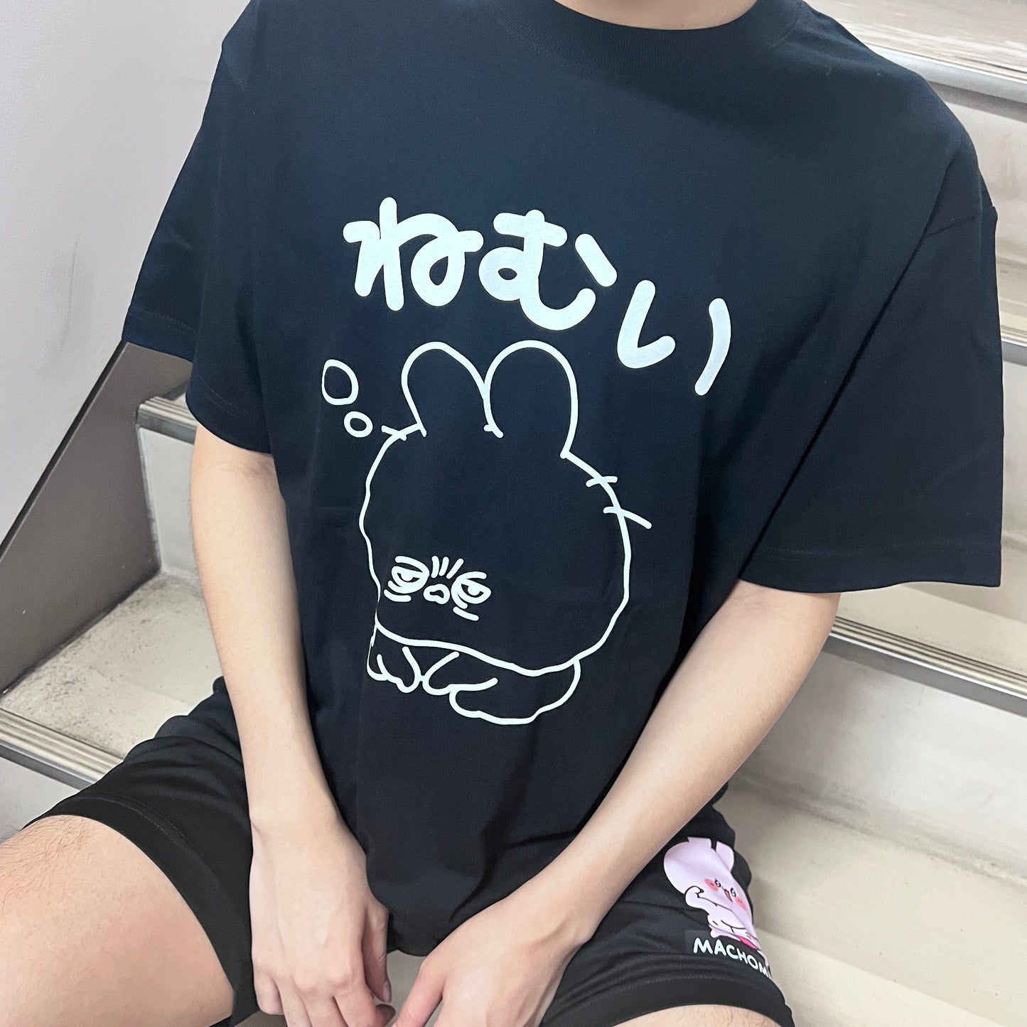 【あさみみちゃん】ねむいTシャツ【8月下旬発送】