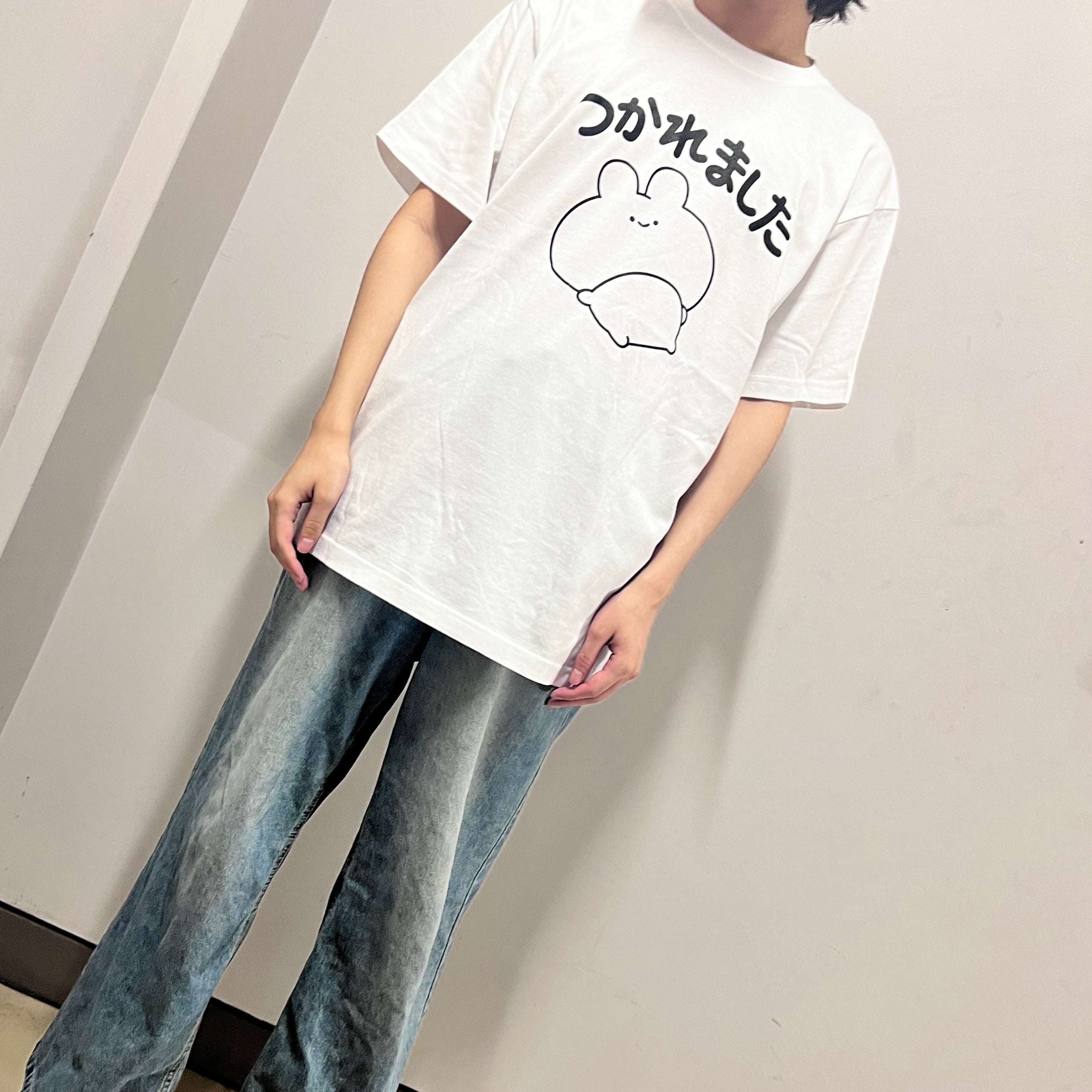 BASI BASIC MUSIC TシャツMサイズ　新品未使用未開封　送料込み あさみみちゃん】つかれましたTシャツ【8月下旬発送