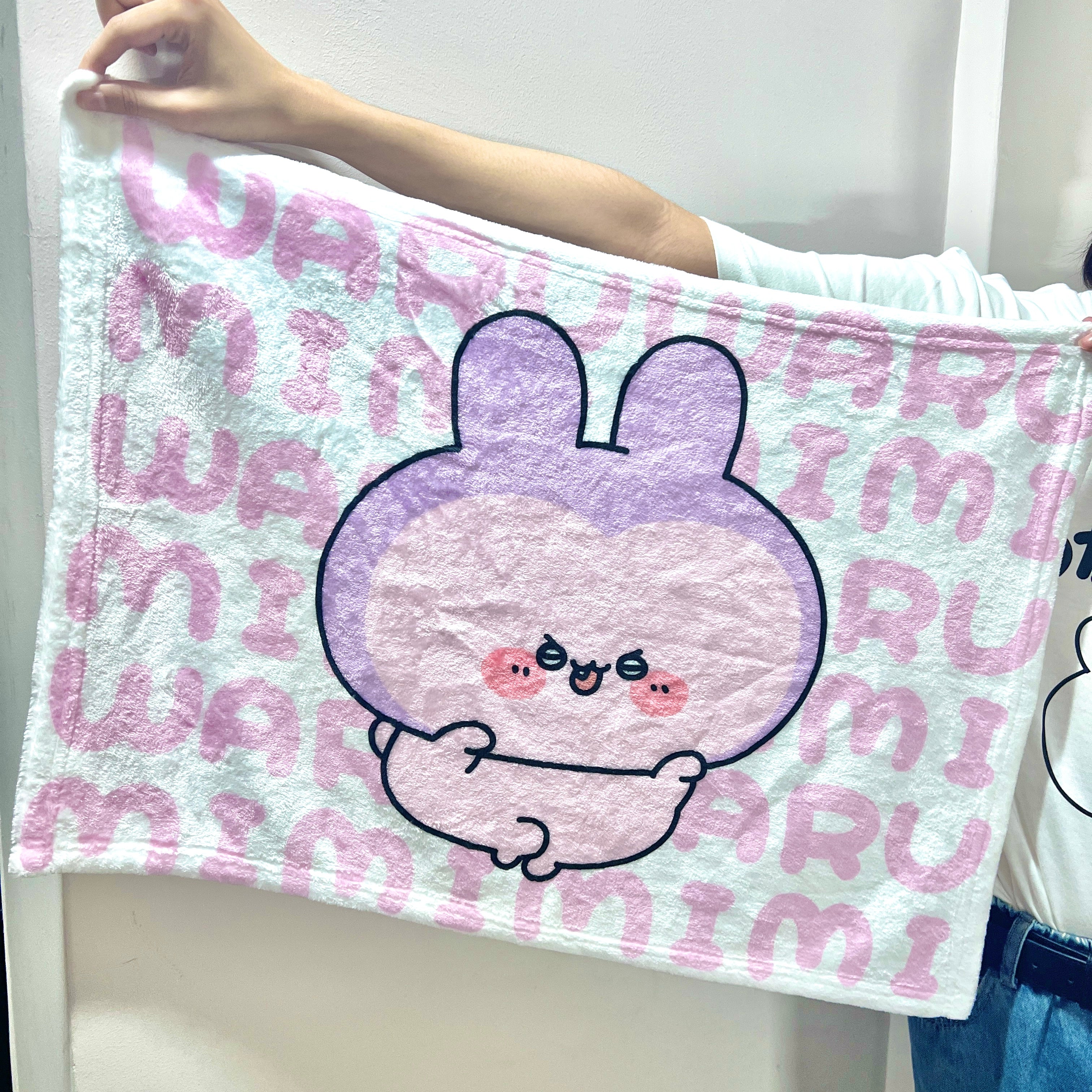 あさみみちゃん】わるみみちゃんブランケット【8月下旬発送