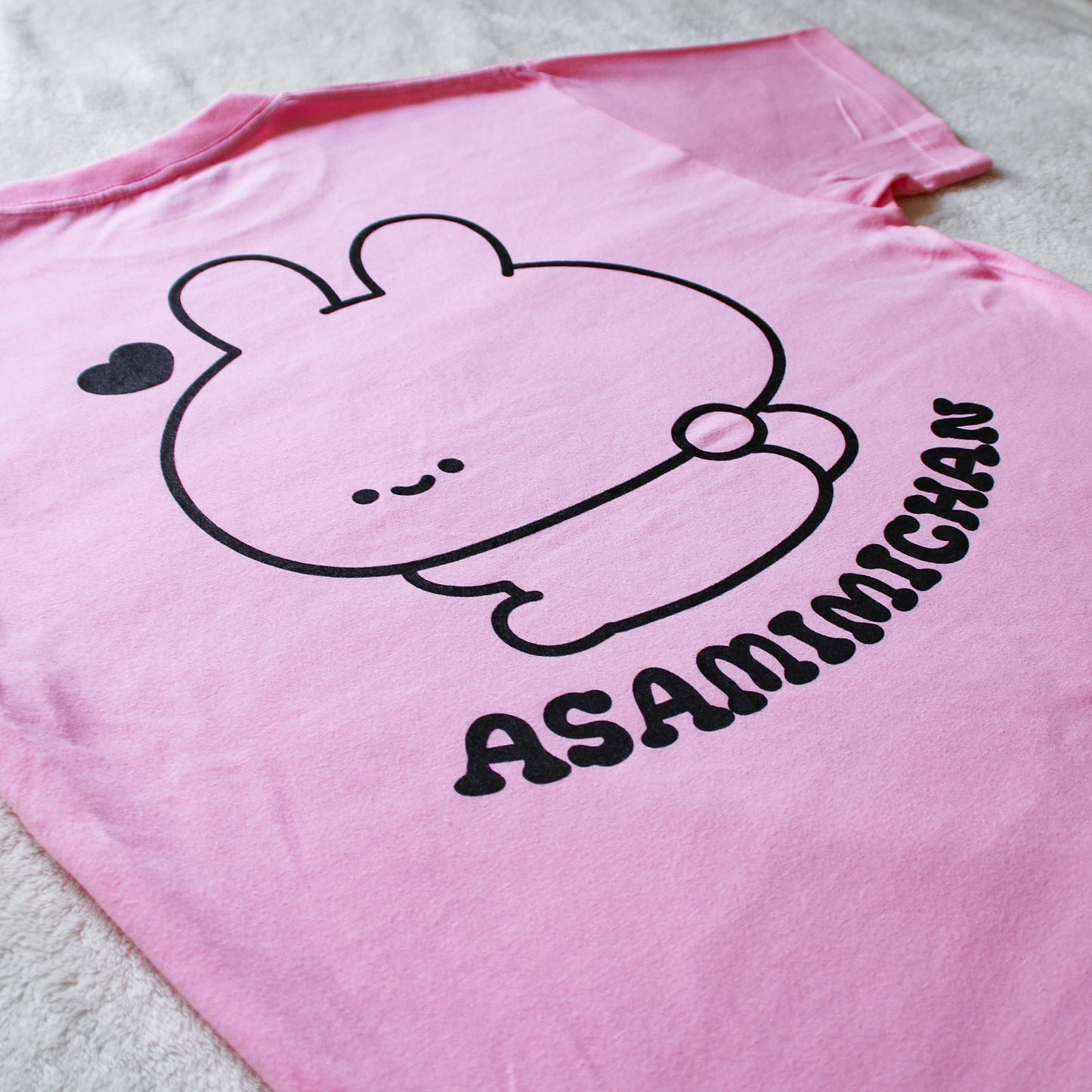 [Asamimi-chan] LOVE MYSELF♡ T-shirt imprimé (ASAMIMI BASIC 2024 JUILLET) [Expédié fin septembre]