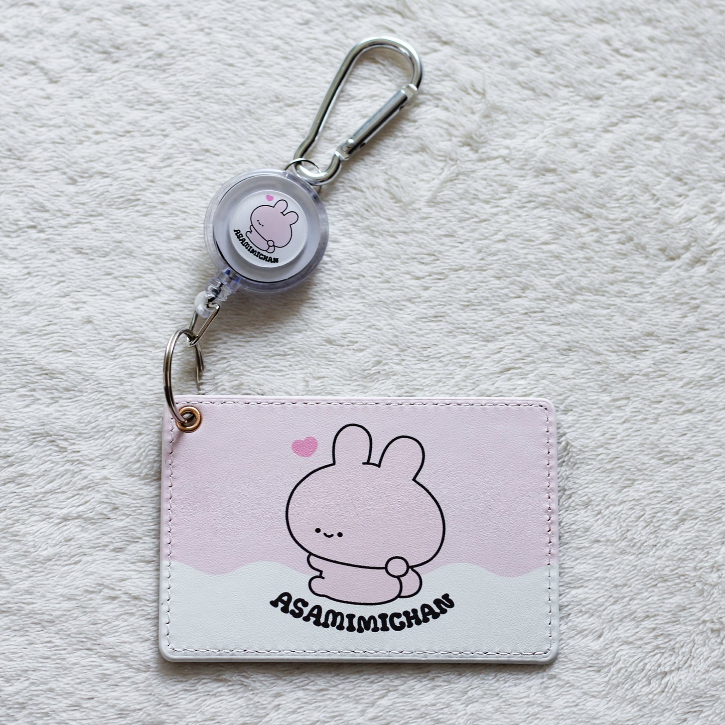 [<tc>ASAMIMI-CHAN</tc>] Kawamimi♡ Simple Pass Case (ASAMIMI BASIC 2024 JULY) [Shipped in late September]