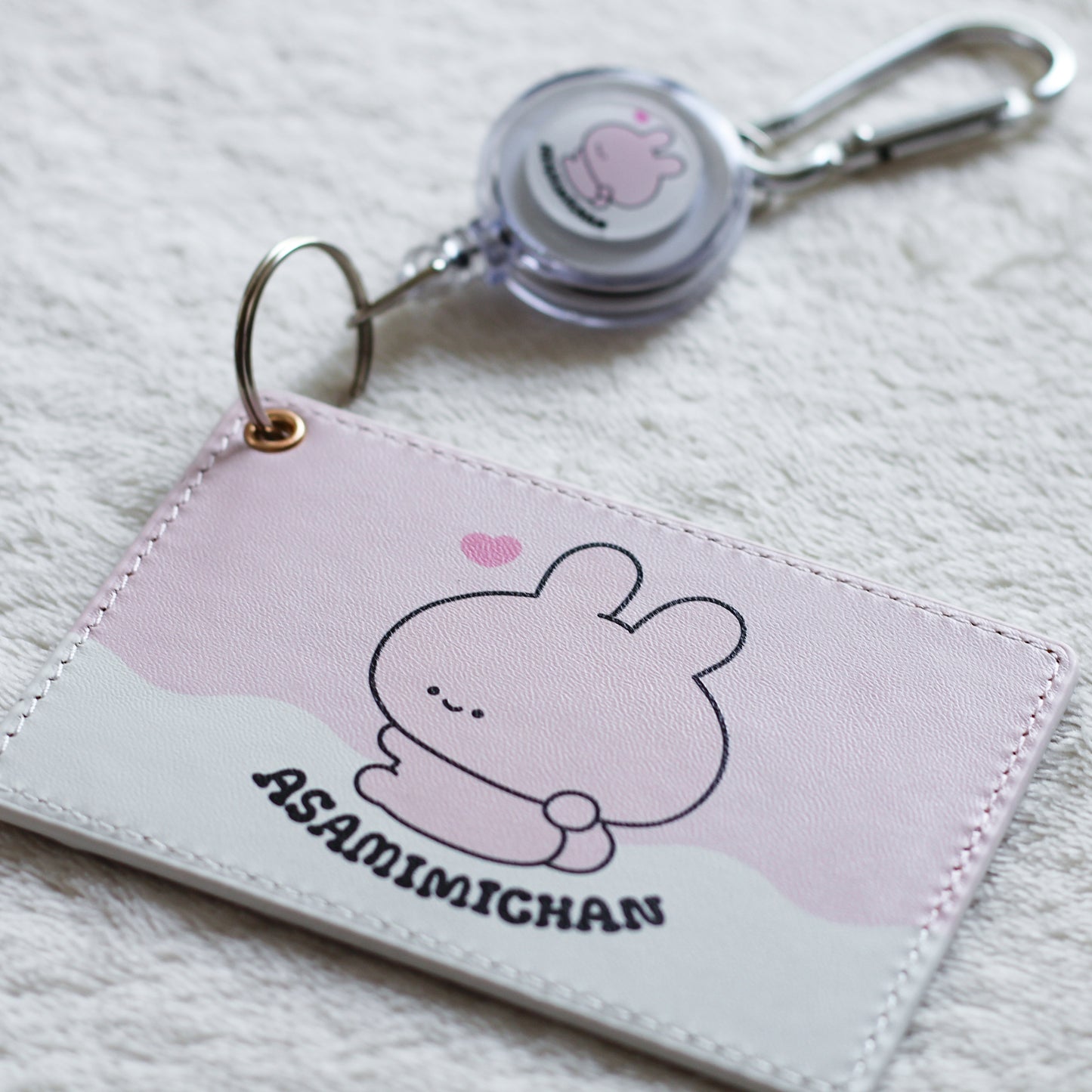 [<tc>ASAMIMI-CHAN</tc>] Kawamimi♡ Simple Pass Case (ASAMIMI BASIC 2024 JULY) [Shipped in late September]