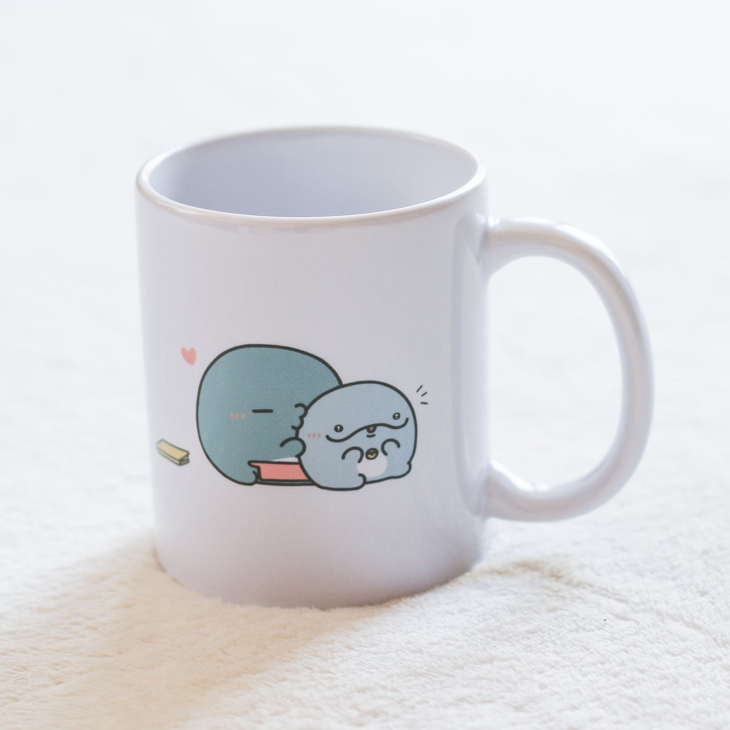 [Dauphin parent et enfant] Toujours bons amis 💕 Mug [expédié fin septembre]