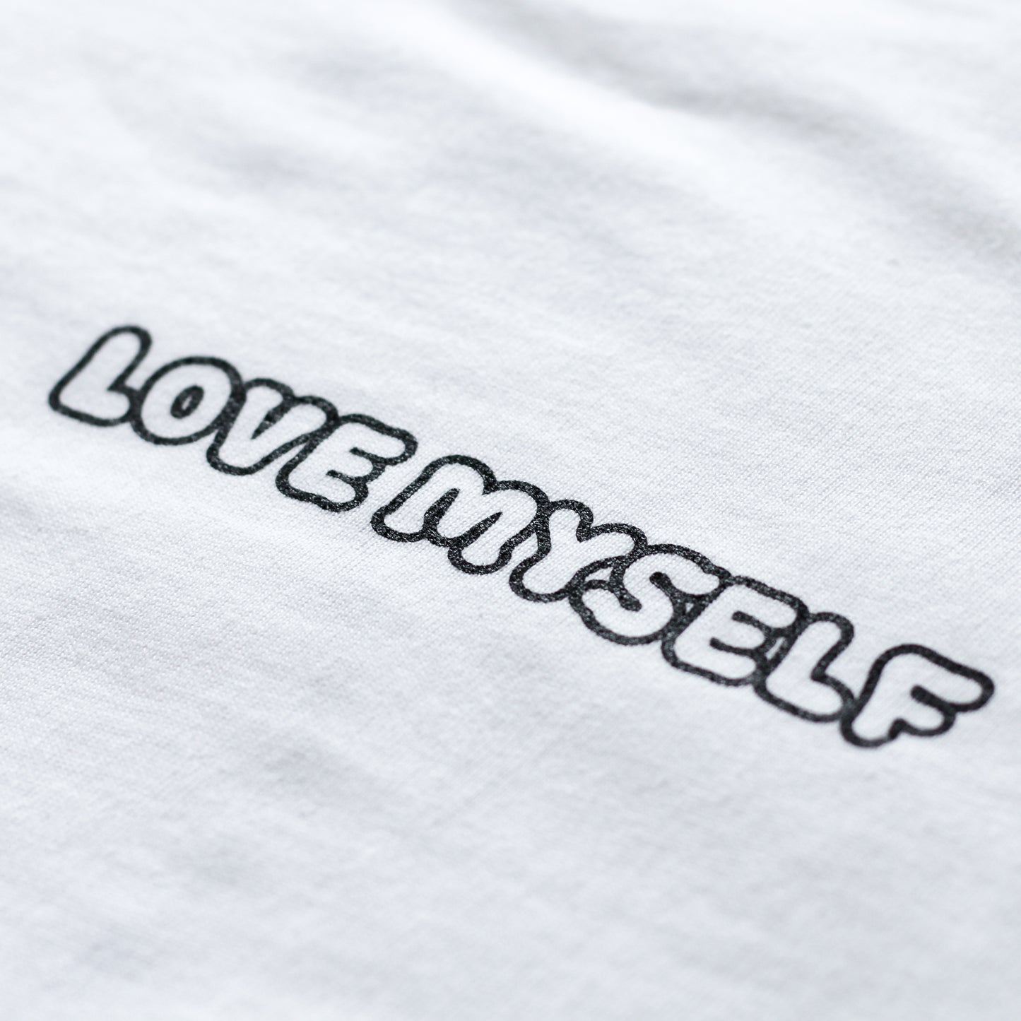 【あさみみちゃん】LOVE MYSELF♡プリントTシャツ(ASAMIMI BASIC 2024 JULY)【9月下旬発送】