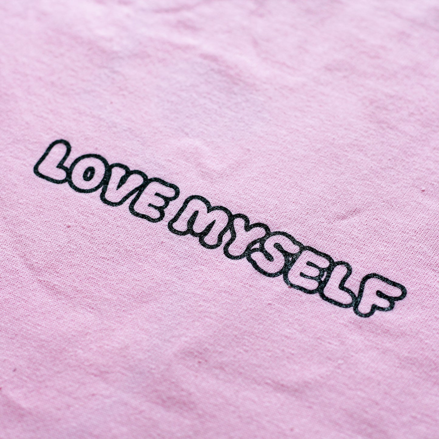 [Asamimi-chan] LOVE MYSELF♡ T-shirt imprimé (ASAMIMI BASIC 2024 JUILLET) [Expédié fin septembre]