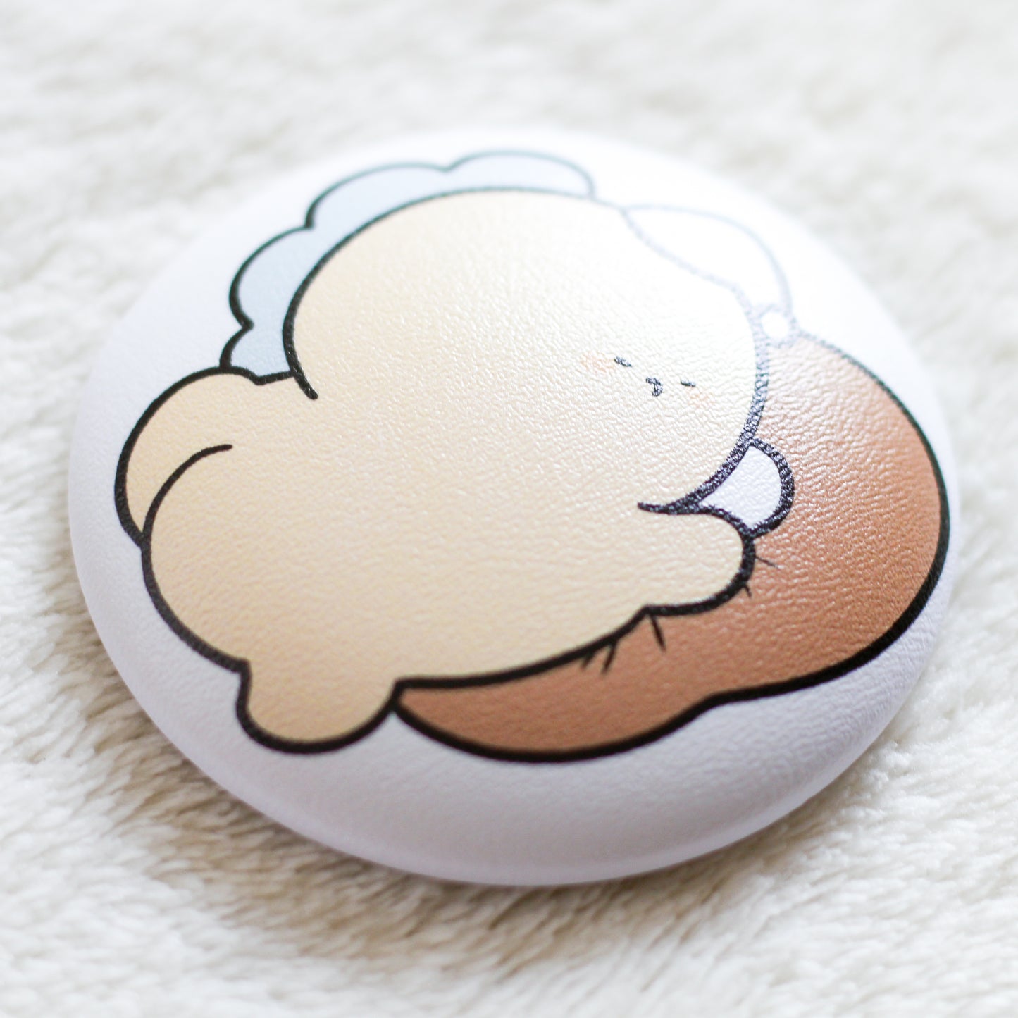 [KOMARIZAURUSU] Badge Puni Puni Butt Puni Can [Expédié à la mi-octobre]