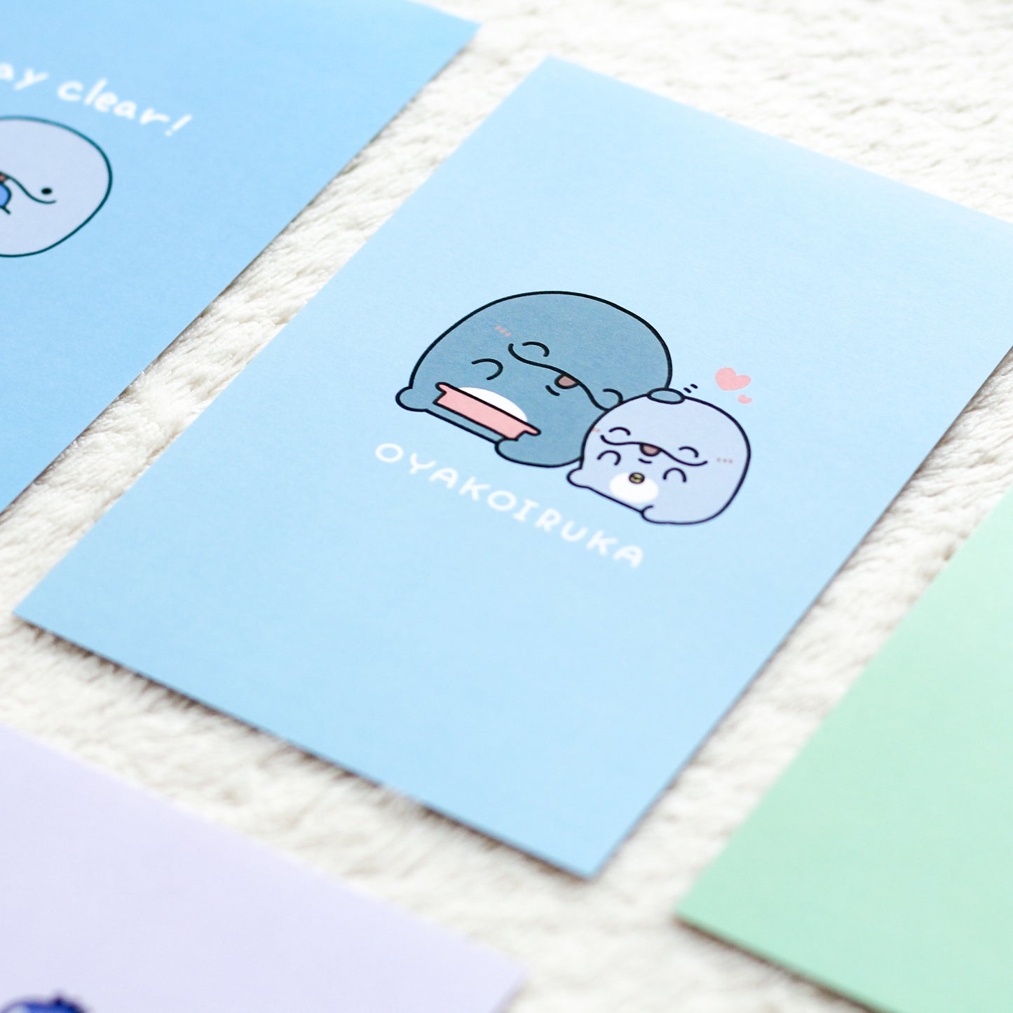 [OYAKOIRUKA] OYAKOIRUKA colorful postcards (set of 6) [shipped in mid-October]