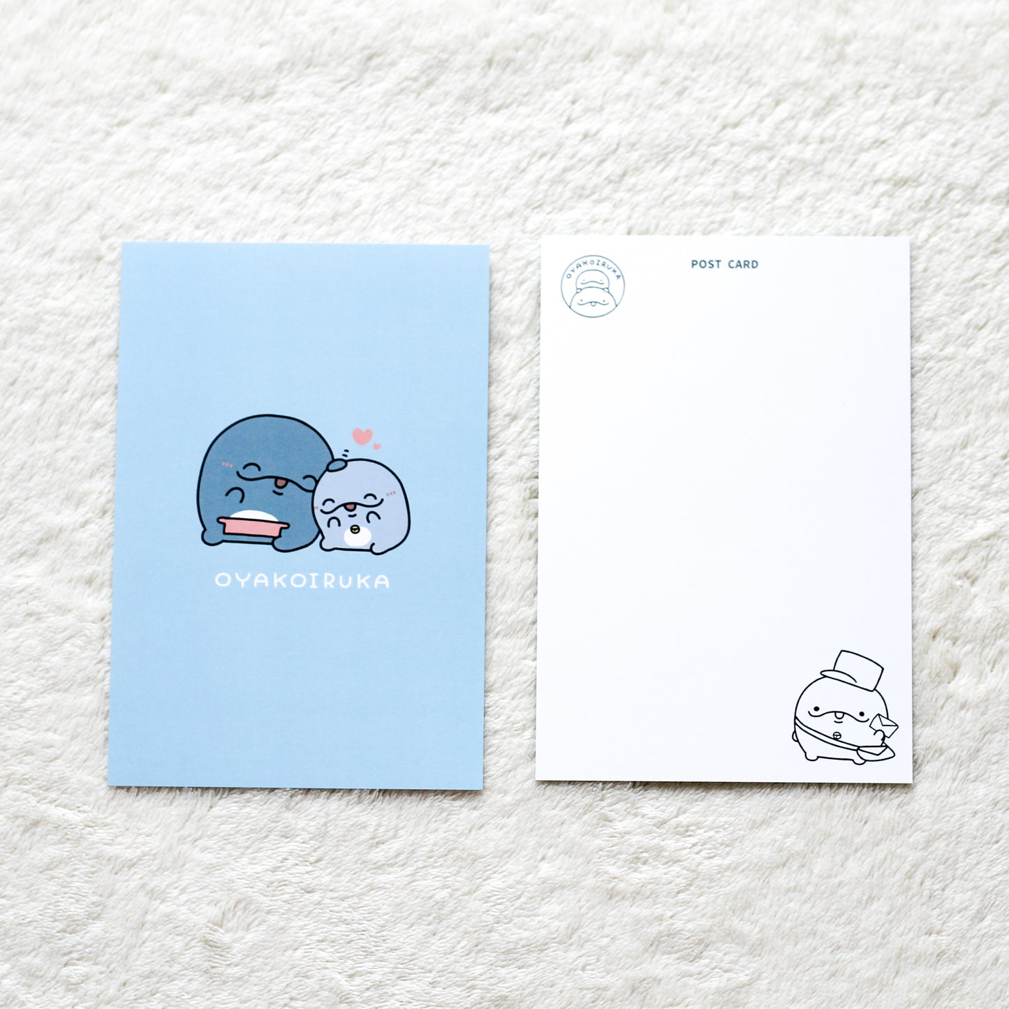 [OYAKOIRUKA] OYAKOIRUKA colorful postcards (set of 6) [shipped in mid-October]