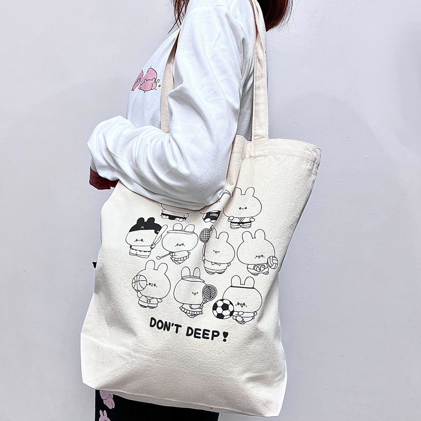 [ASAMIMI-CHAN] Raccolta delle attività del club ❣ Borsa tote [spedita a metà ottobre]