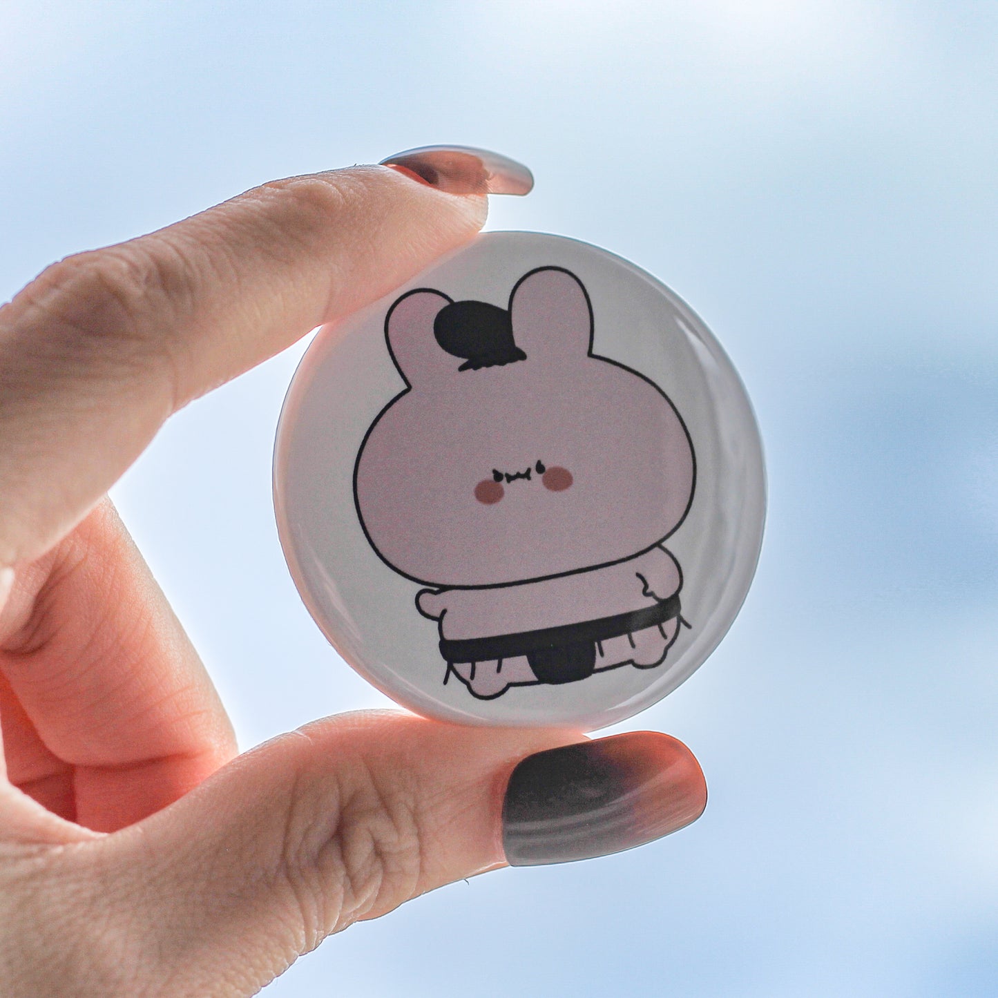 [ASAMIMI-CHAN] Club activity tin badge [shipped in mid-October]