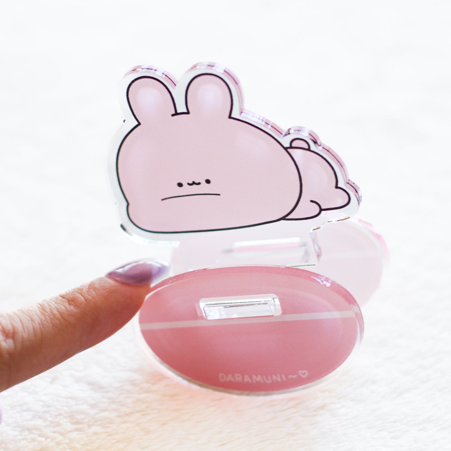 [ASAMIMI-CHAN ] Daramuni♡Swaying Acrylic Stand [Shipping in mid-November]