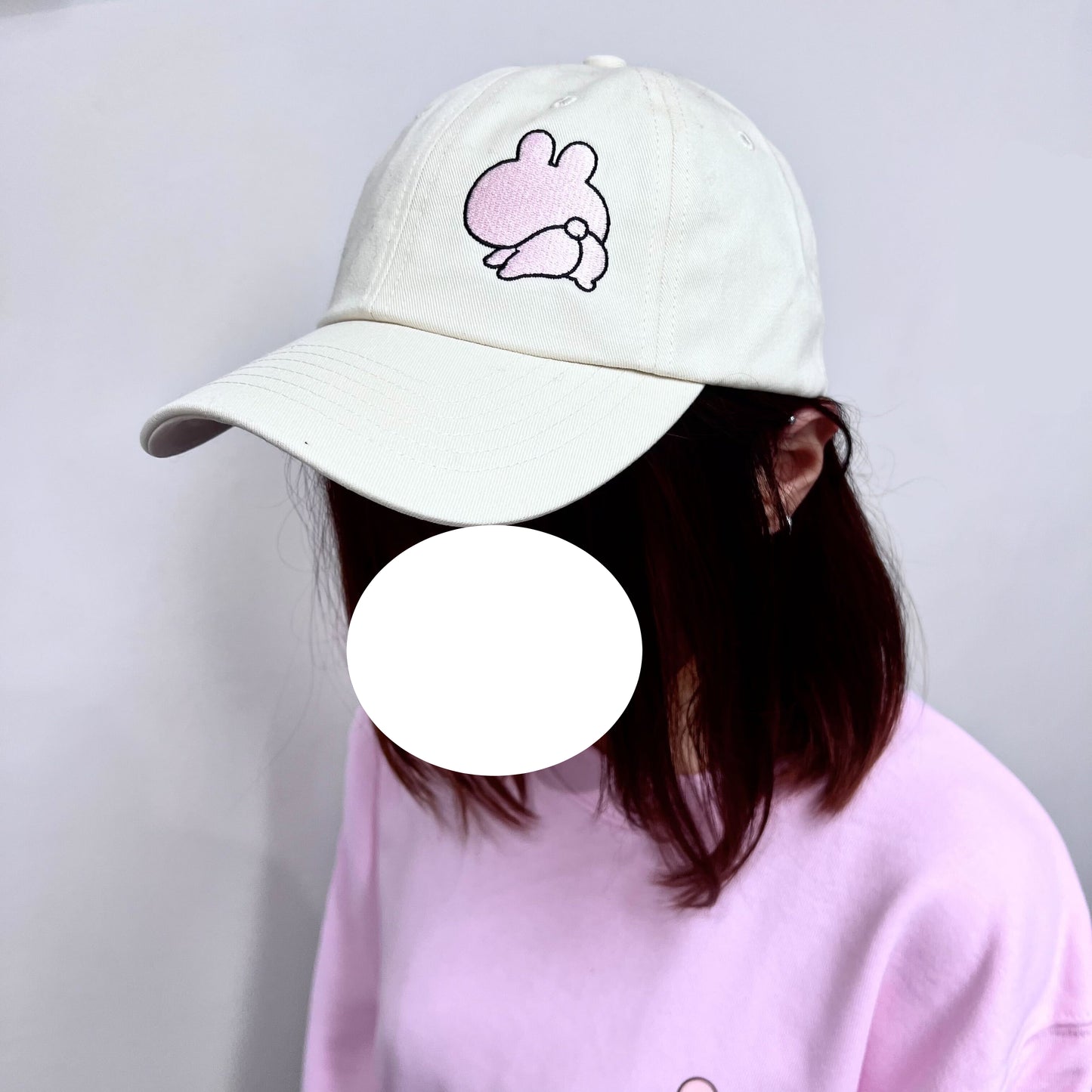 [ASAMIMI-CHAN 】Butt appeal❣ Embroidered cap [Shipping in mid-November]