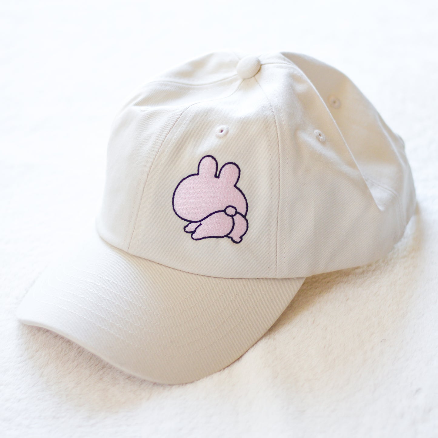 [ASAMIMI-CHAN 】Butt appeal❣ Embroidered cap [Shipping in mid-November]