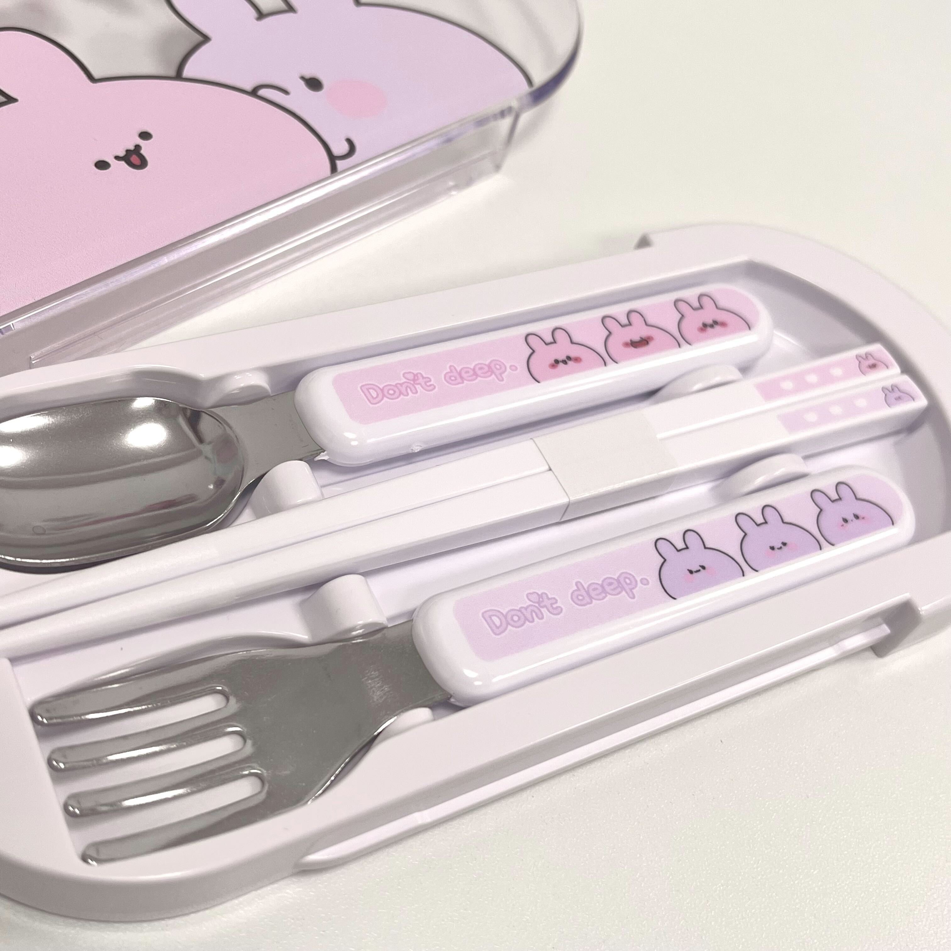 ASAMIMI-CHAN] Cutlery 3-Piece Set (Protect You.) (Series) –  SimpleSideMascots（サイマス）公式オンラインショップ