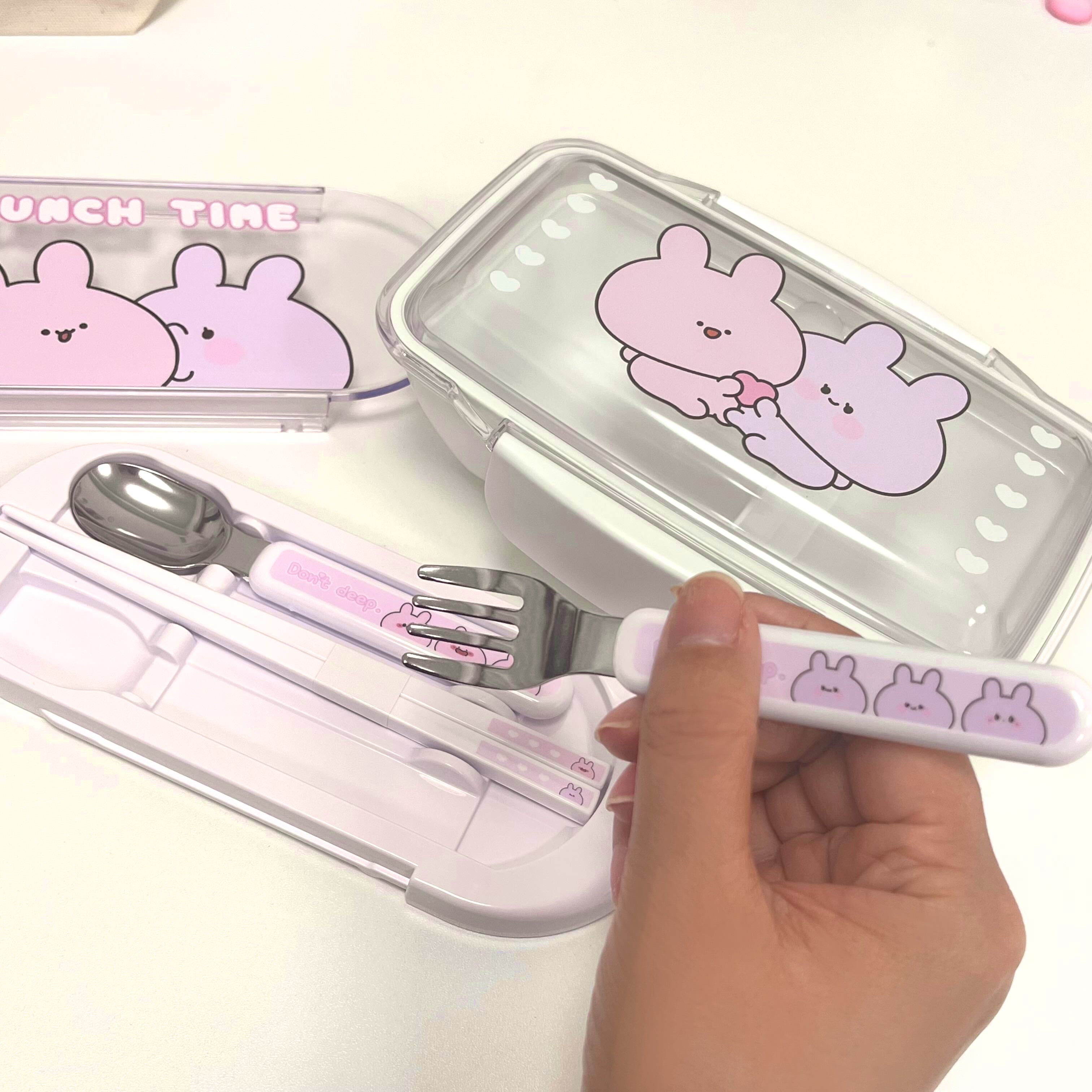 ASAMIMI-CHAN] Cutlery 3-Piece Set (Protect You.) (Series) –  SimpleSideMascots（サイマス）公式オンラインショップ