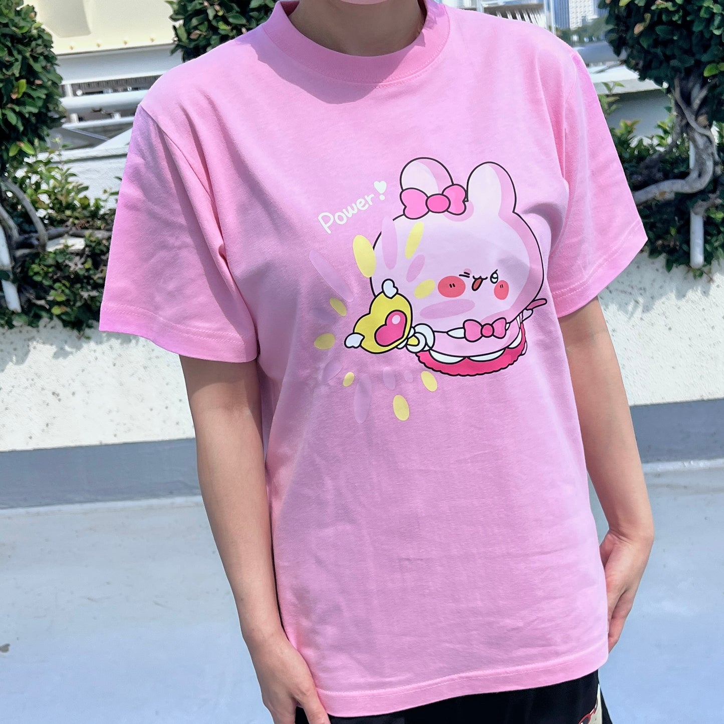 [ASAMIMICHAN] Magica Ragazza Asamimimi T-shirt (con adesivo) [Spedizione a metà ottobre]