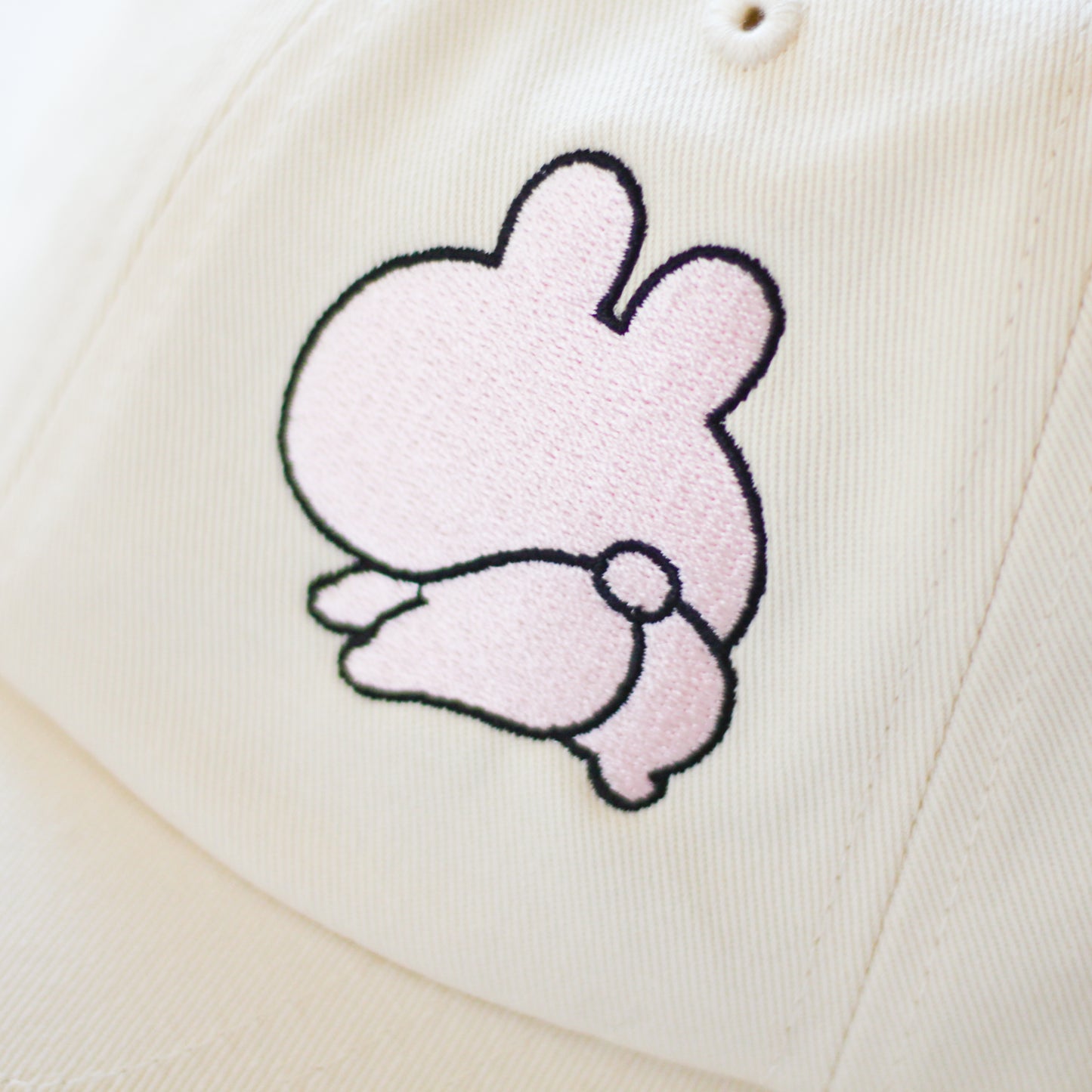 [ASAMIMI-CHAN 】Butt appeal❣ Embroidered cap [Shipping in mid-November]