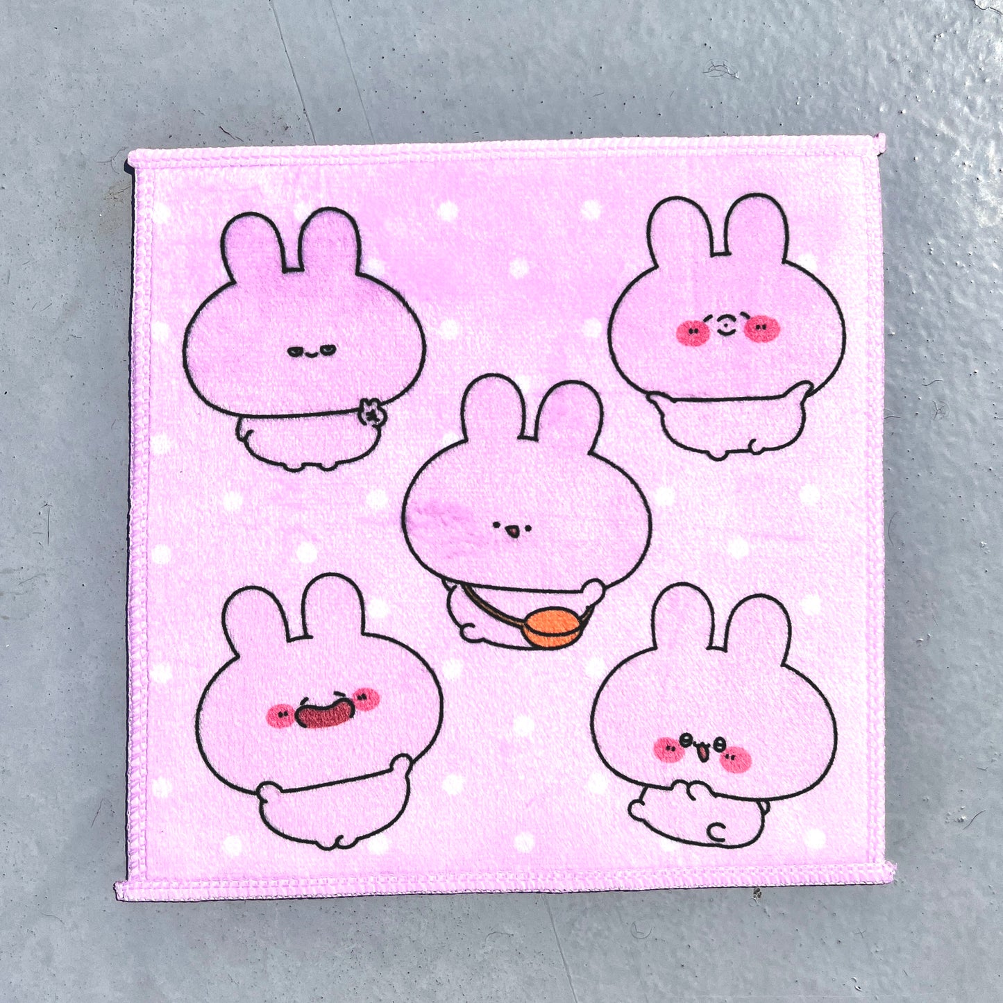 【あさみみちゃん】いろんなあさみみハンカチタオル