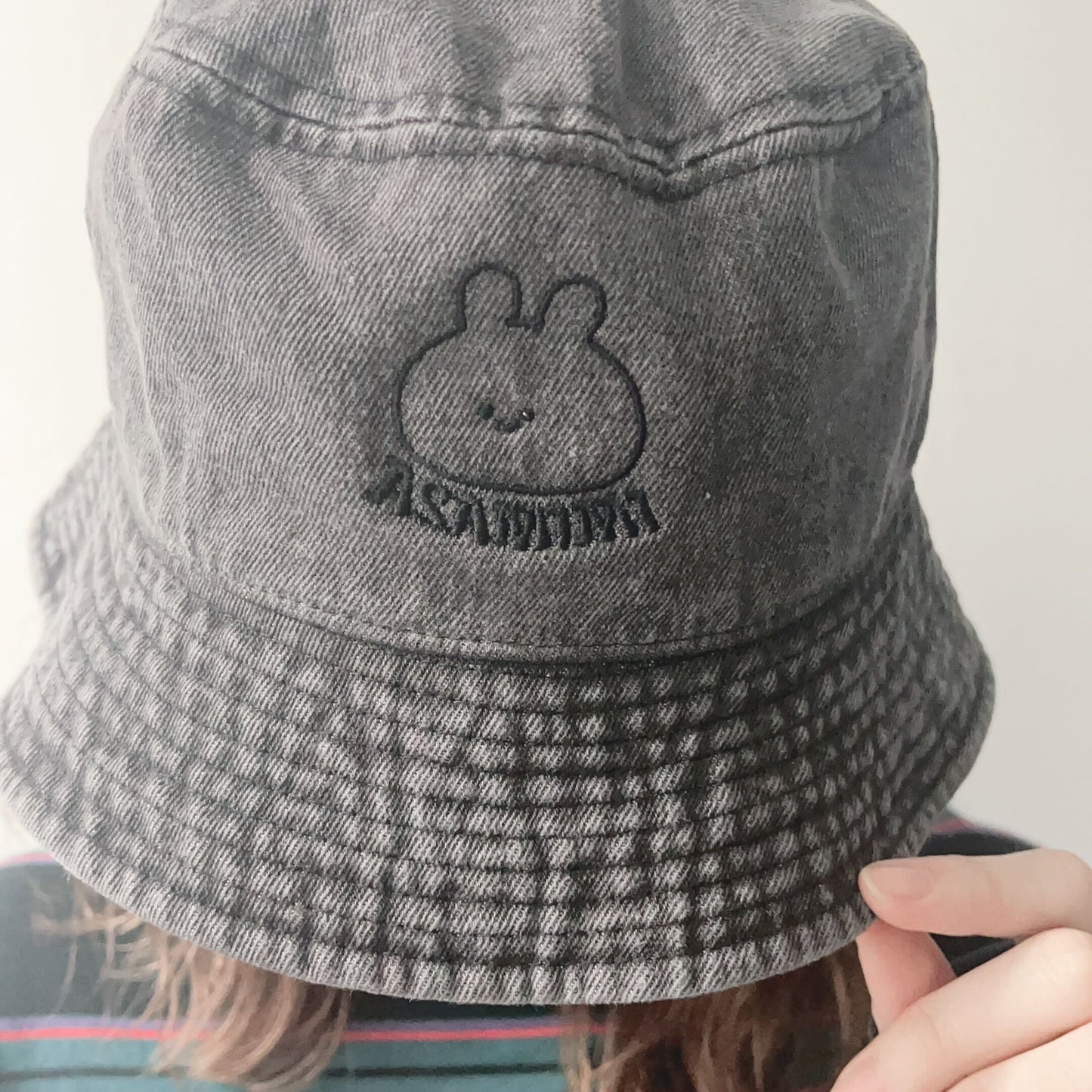 [Asamimi-chan] Denim Bucket Hat (Asamimi BASIC May) [Versand Mitte Juli]