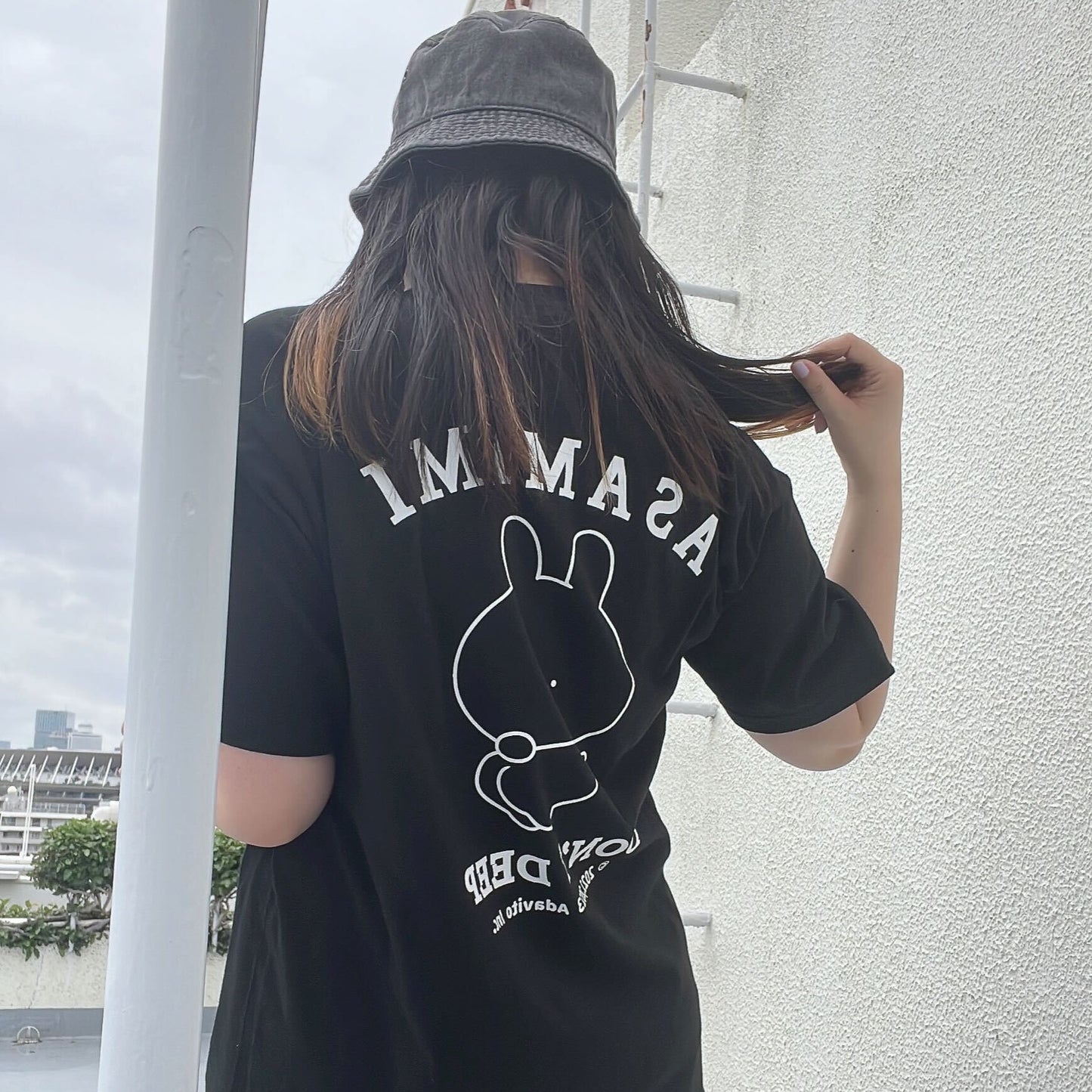 [Asamimi-chan] Printed T-shirt (Asamimi BASIC May)