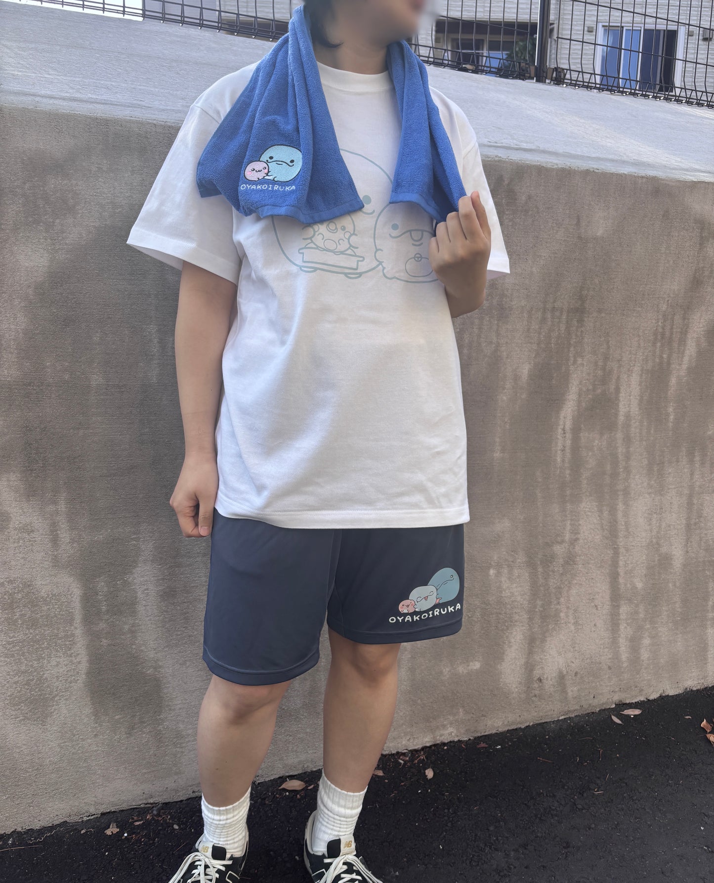 【親子イルカ】ベーシックプリントTシャツ【5月下旬発送】