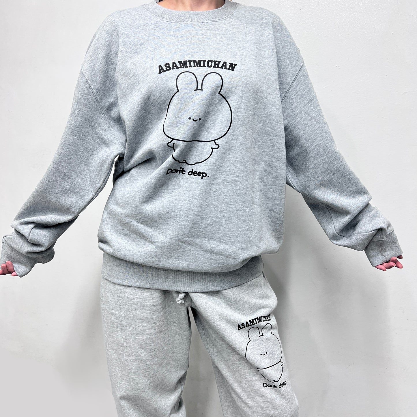 【あさみみちゃん】Don't deepスウェット【11月中旬発送】